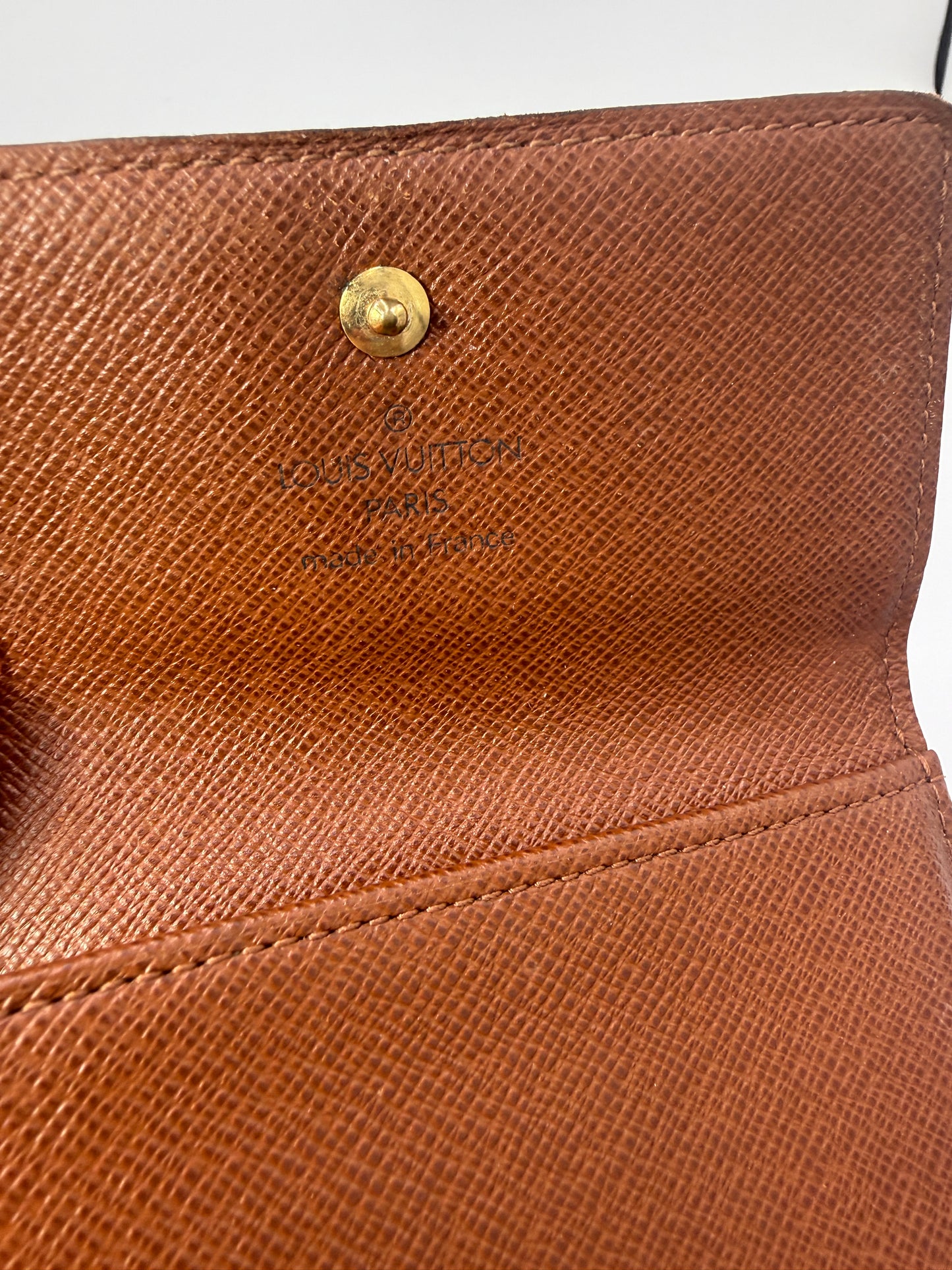 Louis Vuitton Monogram Canvas Elise Wallet SP0012