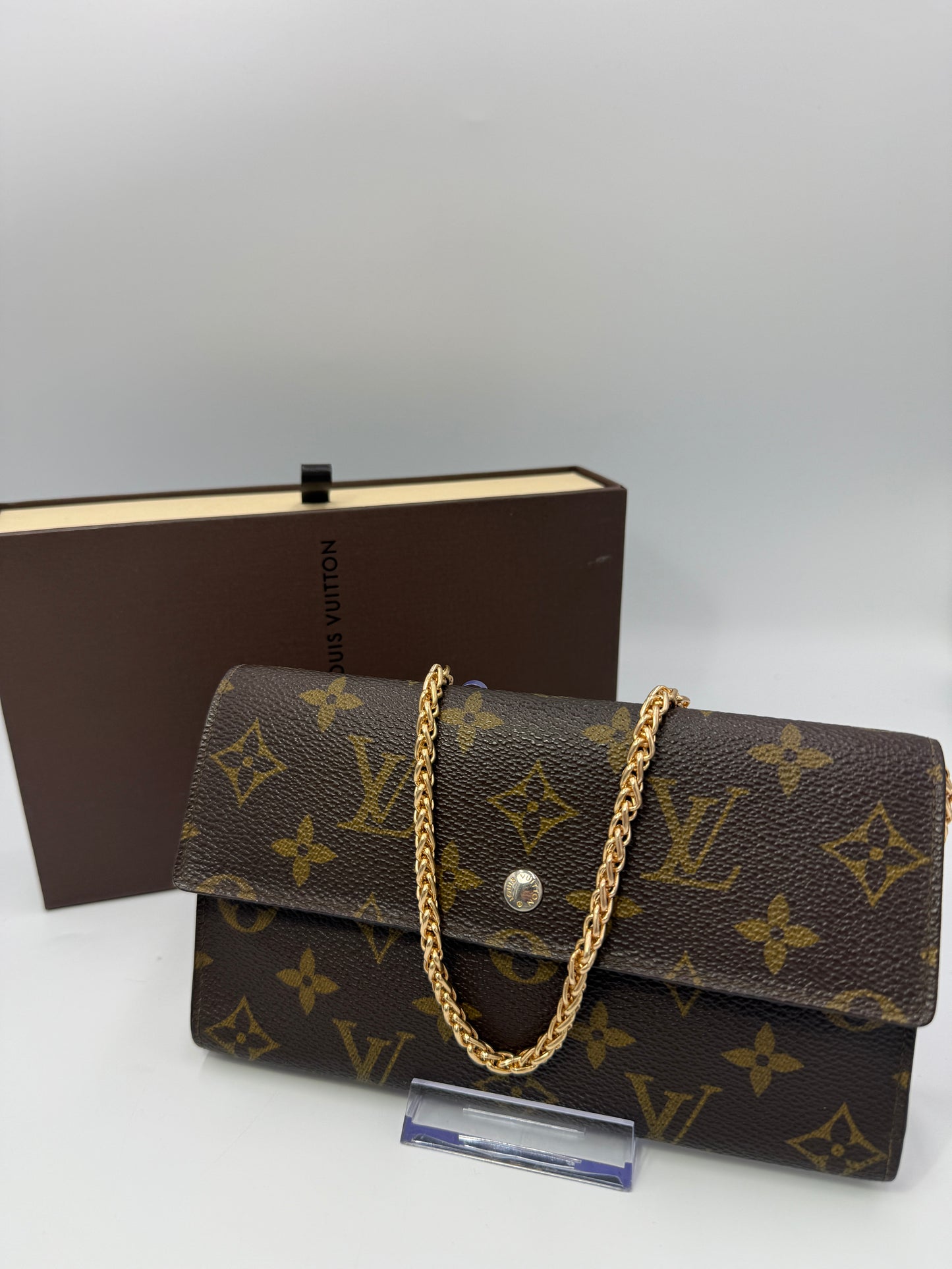 Louis Vuitton Monogram Canvas Porte Trésor International Wallet MI883