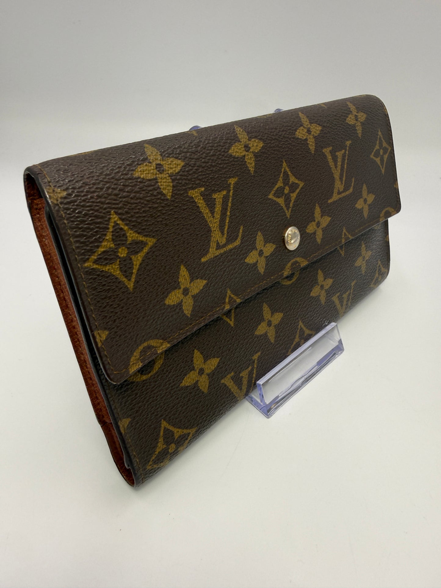 Louis Vuitton Monogram Canvas Porte Trésor International Wallet MI883