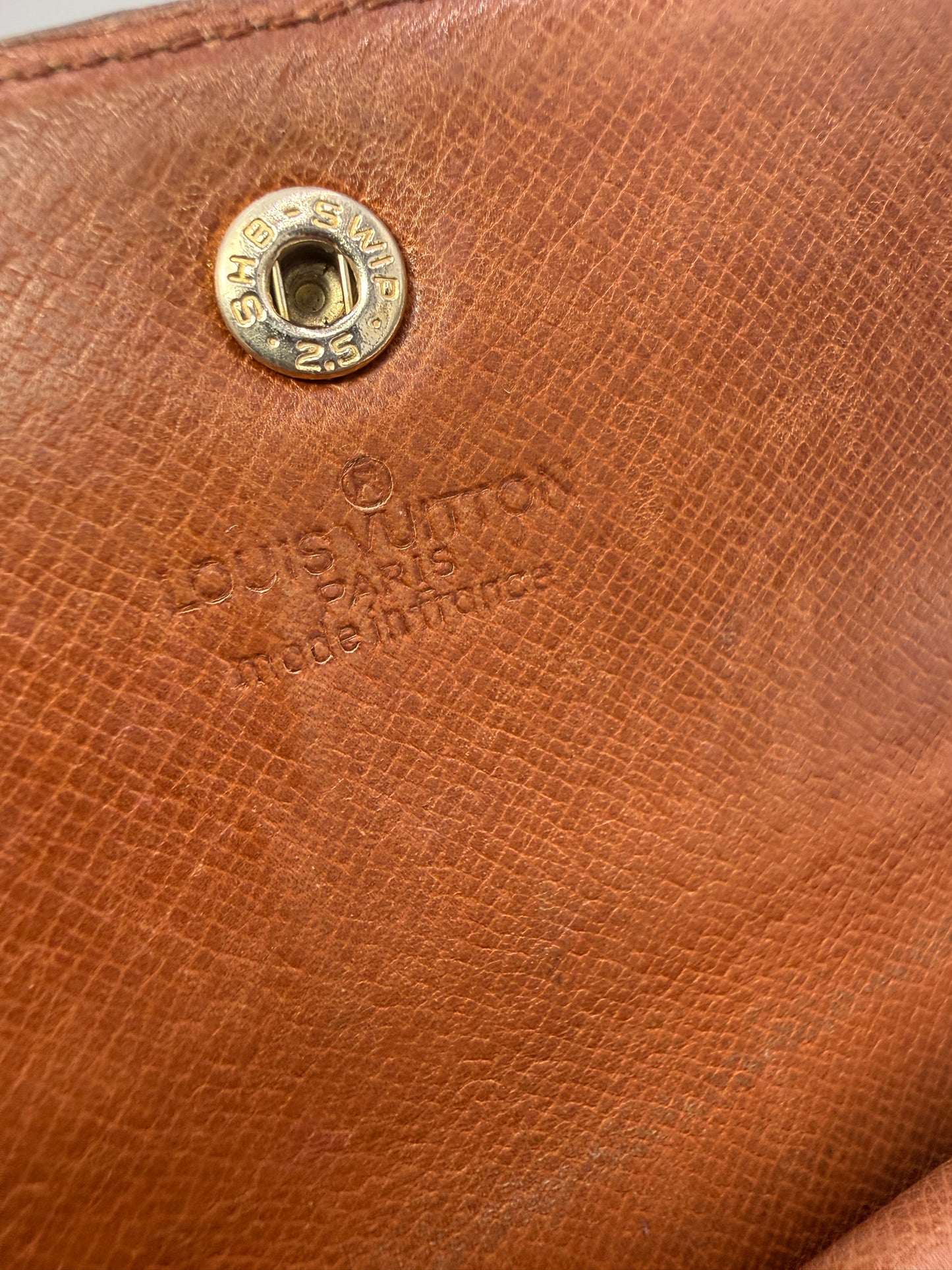 Louis Vuitton Monogram Canvas Porte Trésor International Wallet MI883