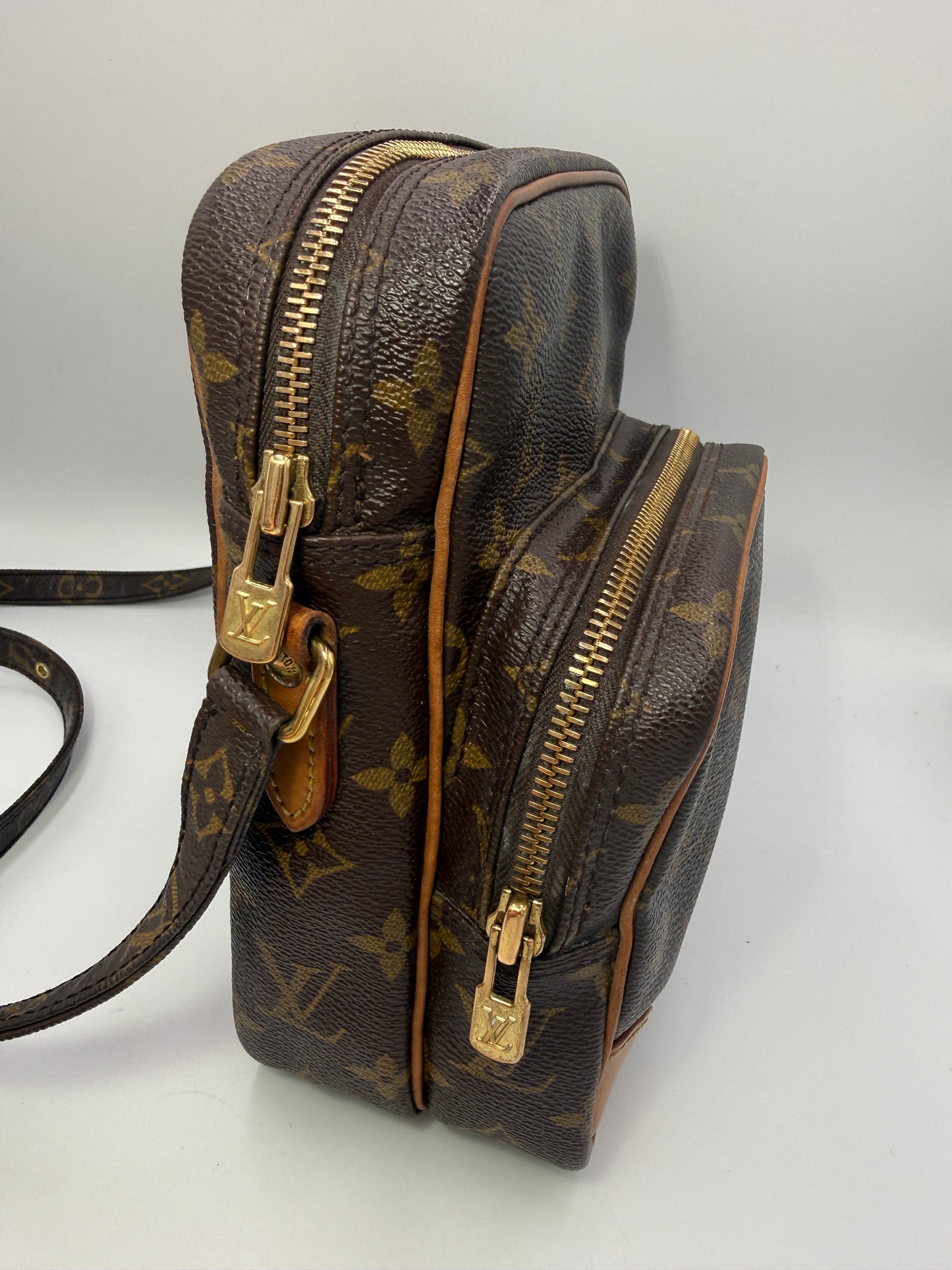 Louis Vuitton Monogram Coated Canvas Amazone Crossbody TH1920