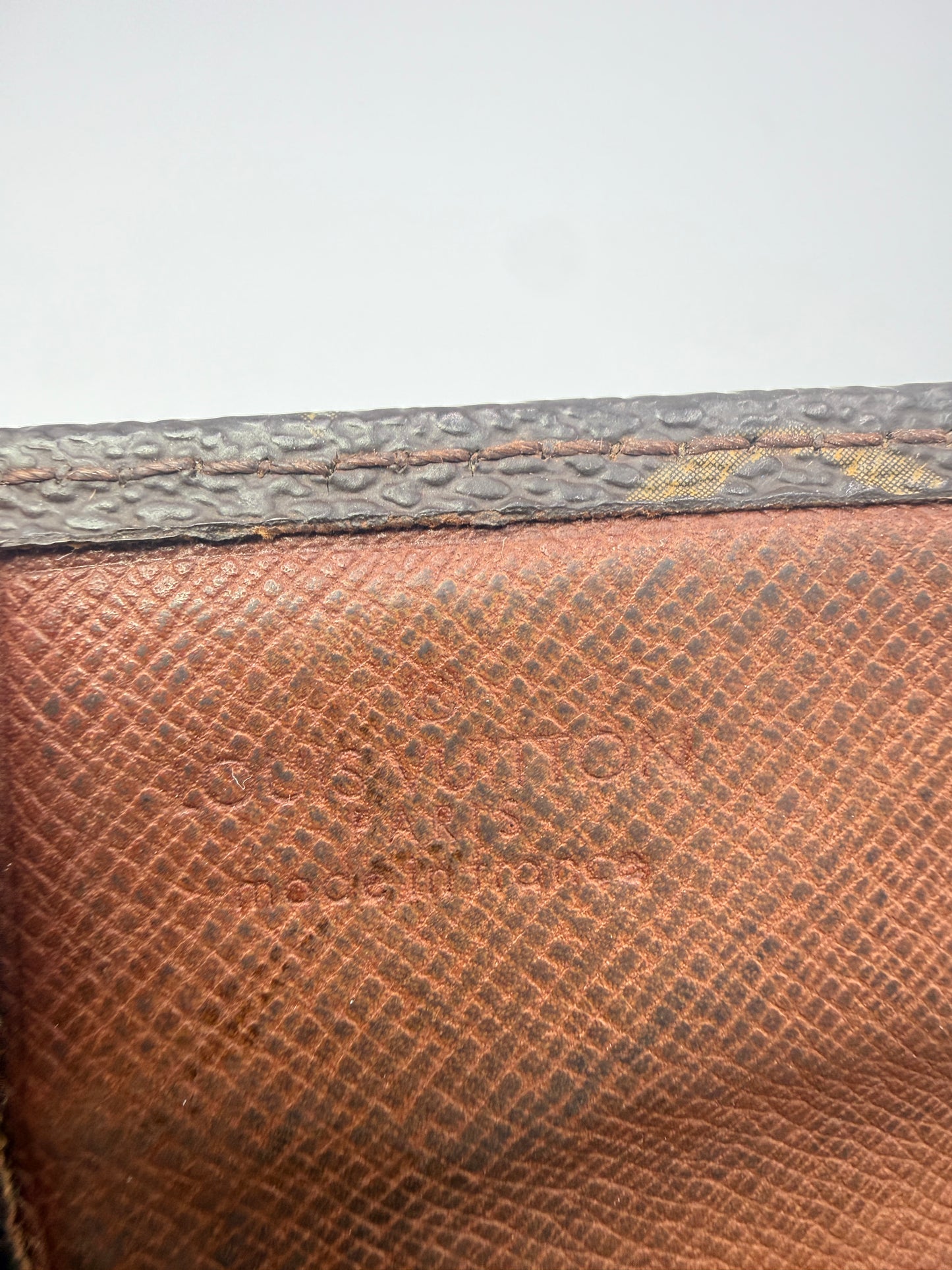 Louis Vuitton Monogram Canvas French Purse Wallet 871AN