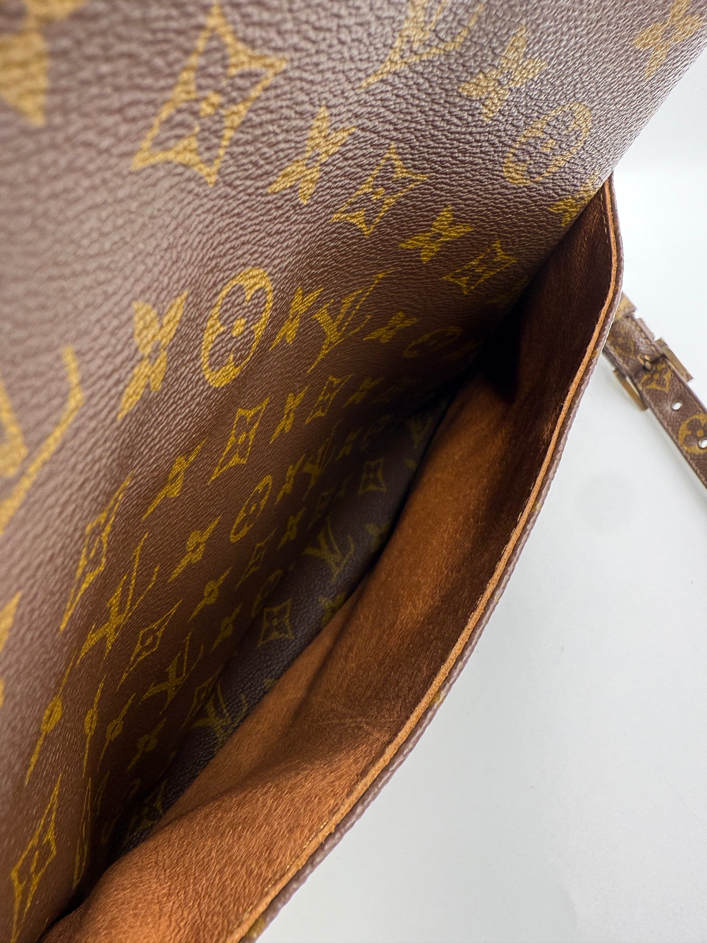 Louis Vuitton Monogram Coated Canvas Marceau GM