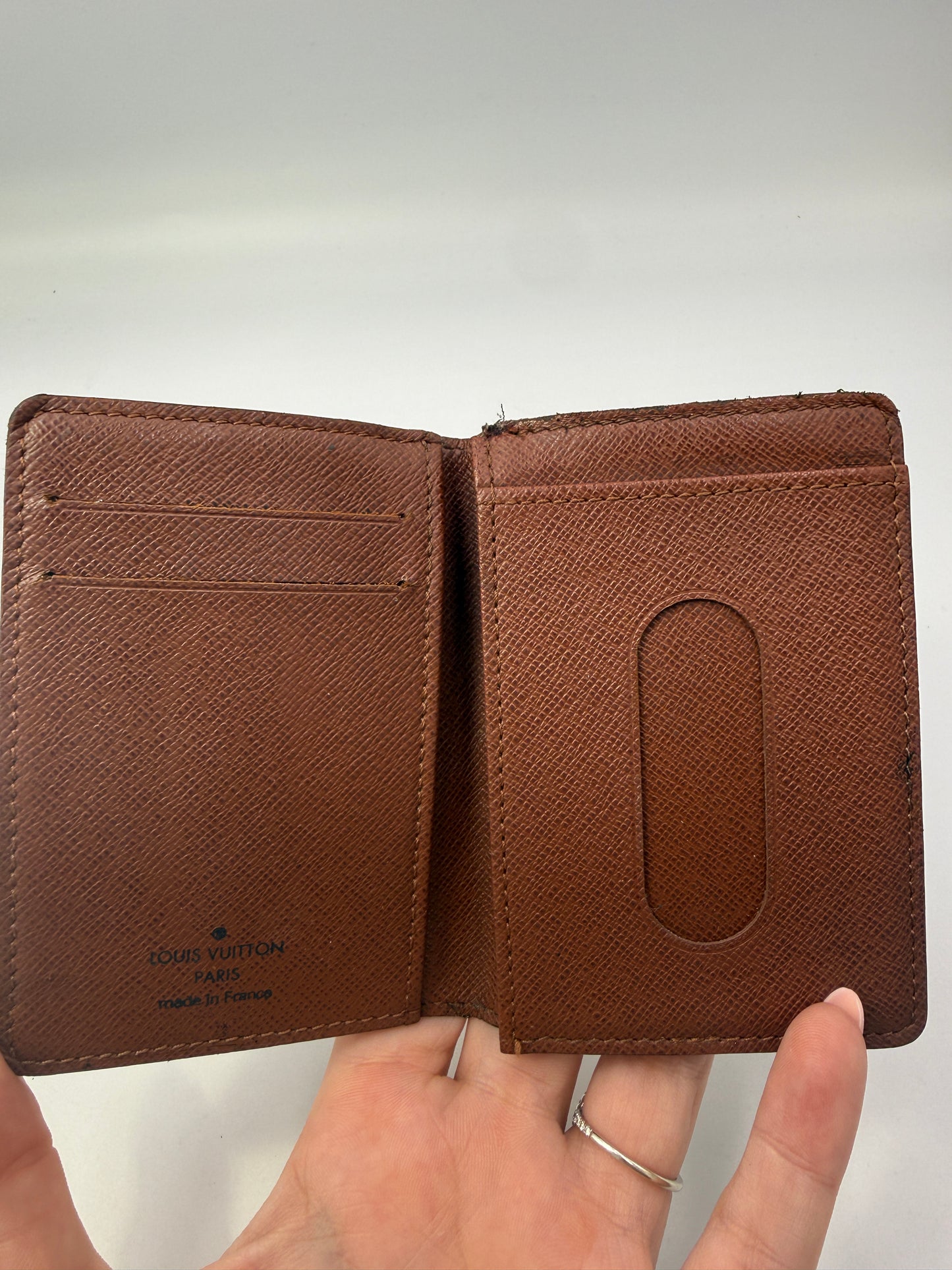 Louis Vuitton Monogram Canvas Pocket Organizer CT0048