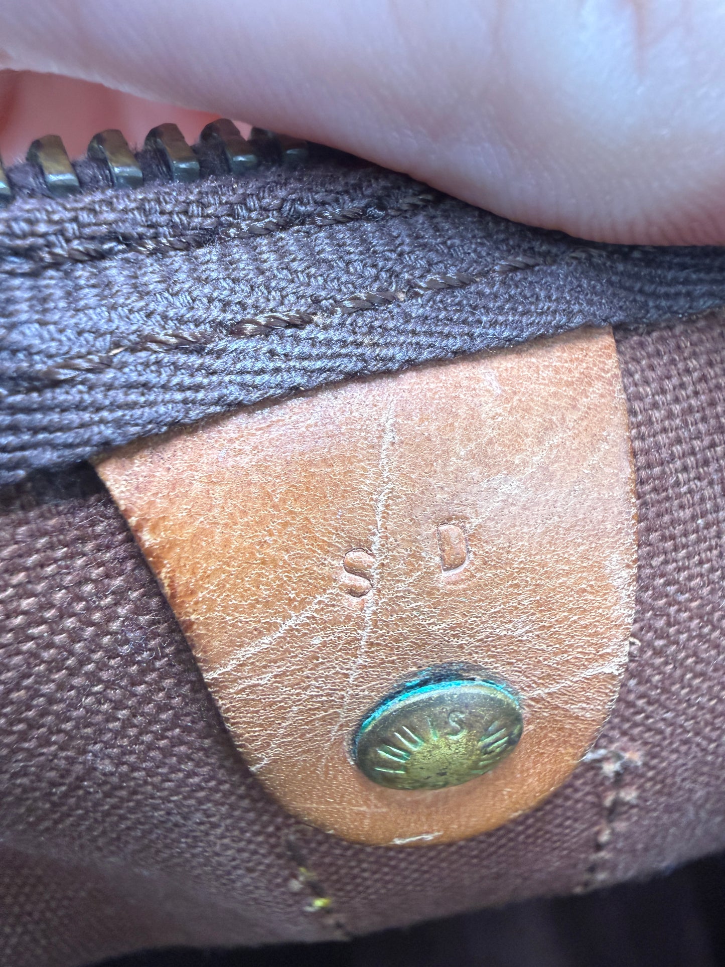 Louis Vuitton Monogram Coated Canvas Keepall 50 cm