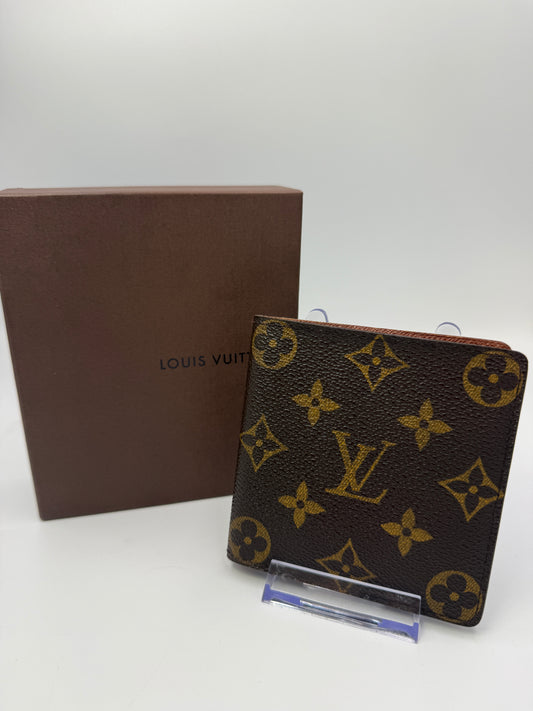 Louis Vuitton Monogram Coated Canvas Bifold Wallet CA0022