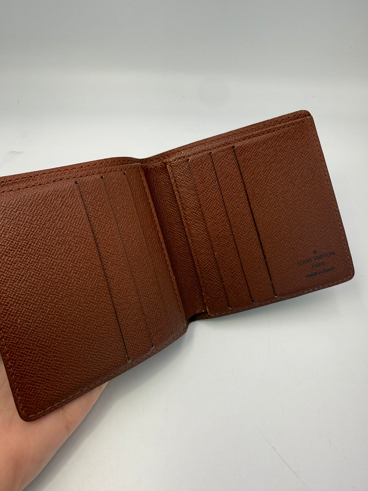 Louis Vuitton Monogram Coated Canvas Bifold Wallet CA0022
