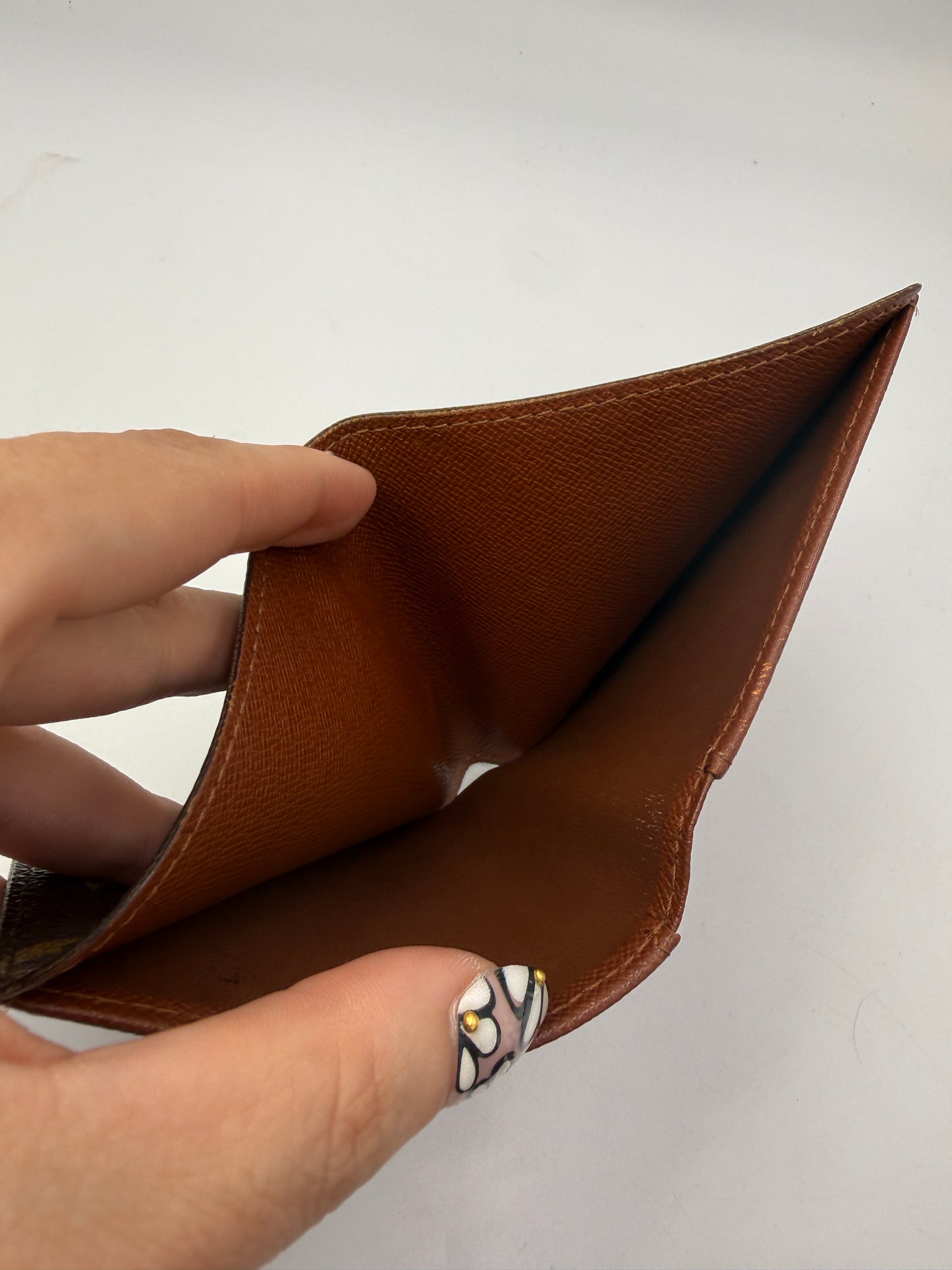 Louis Vuitton Monogram Coated Canvas Bifold Wallet CA0022