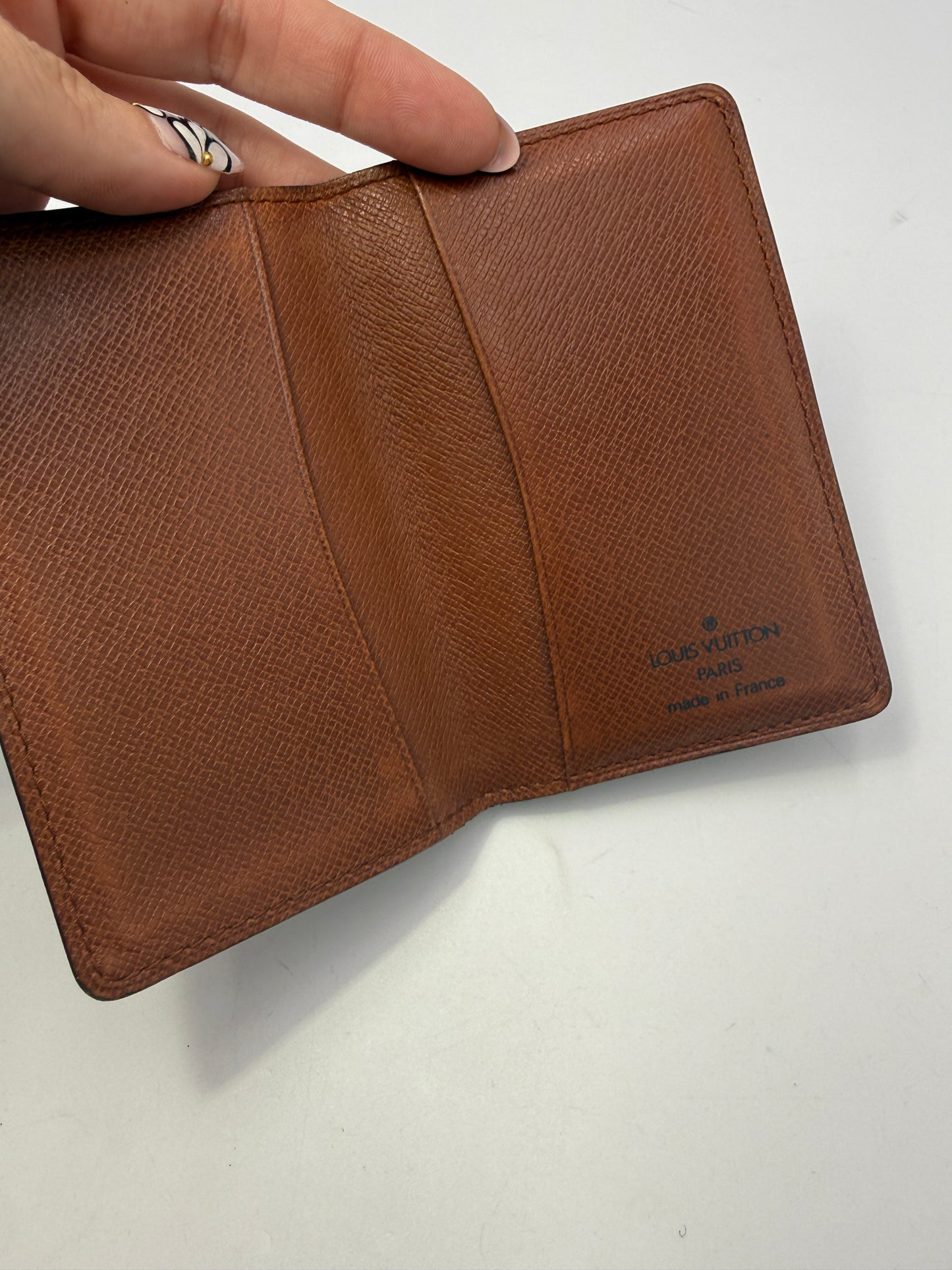 Louis Vuitton Monogram Coated Canvas Pocket Organizer RA0973
