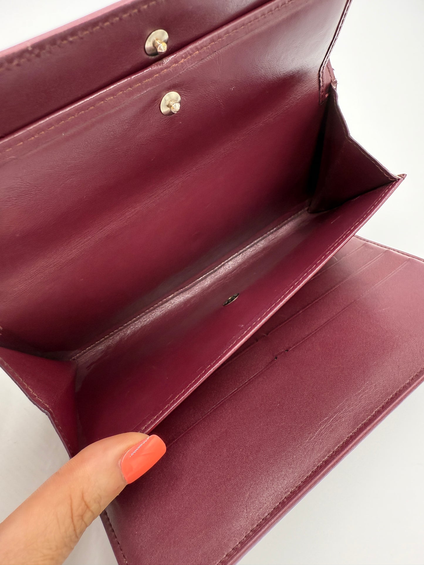 Louis Vuitton Purple Mat Vernis Pochette and Wallet Bundle
