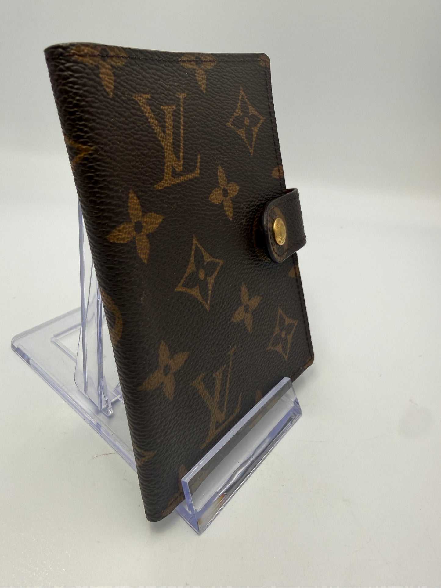 Louis Vuitton Monogram Coated Canvas Pocket Agenda TH1020