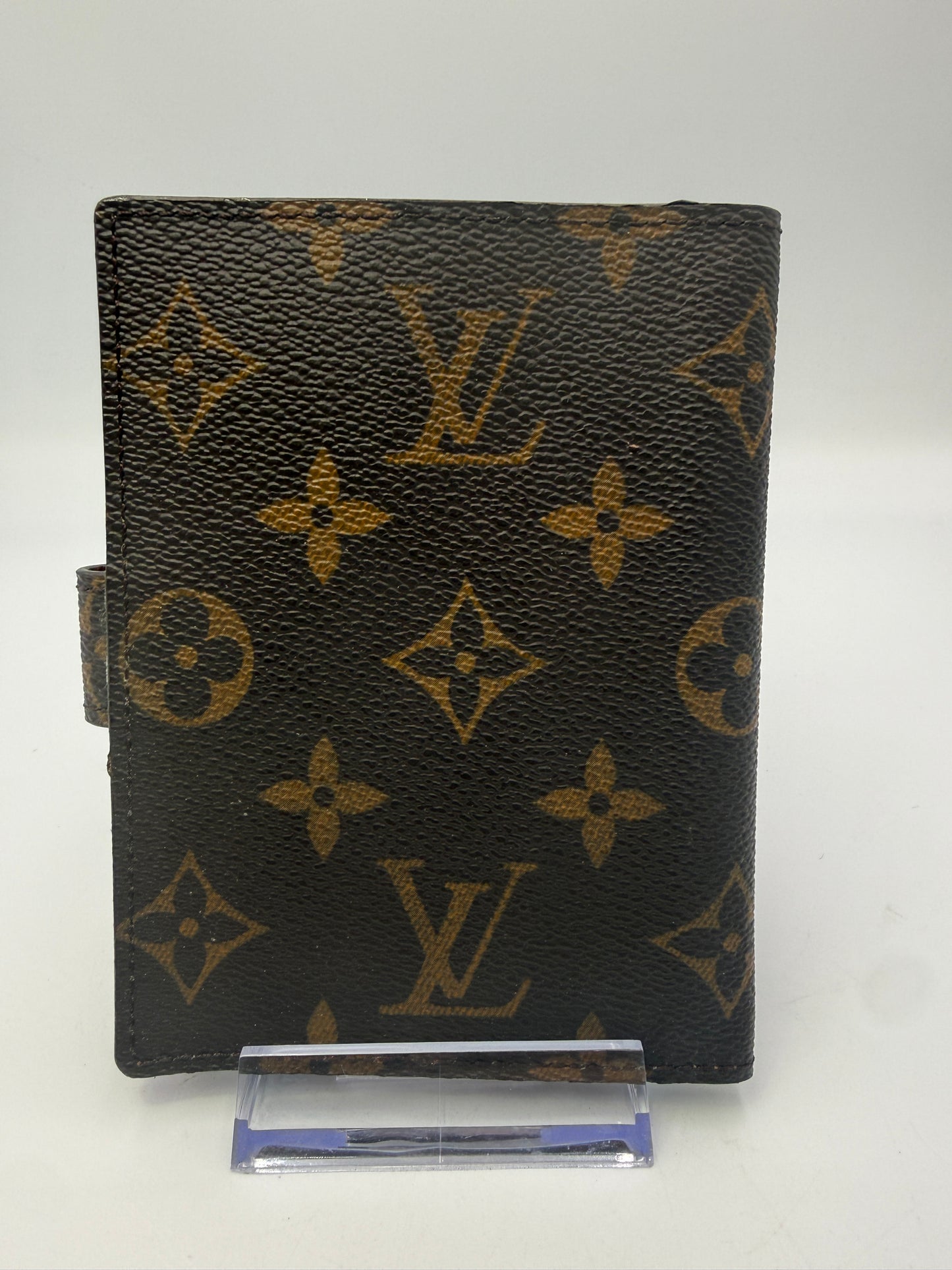Louis Vuitton Monogram Coated Canvas Pocket Agenda TH1020
