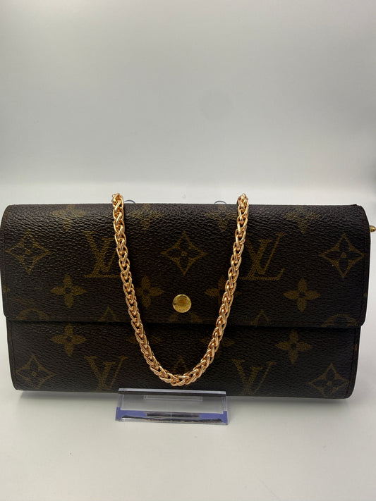 Louis Vuitton Monogram Coated Canvas Sarah Wallet CA0937