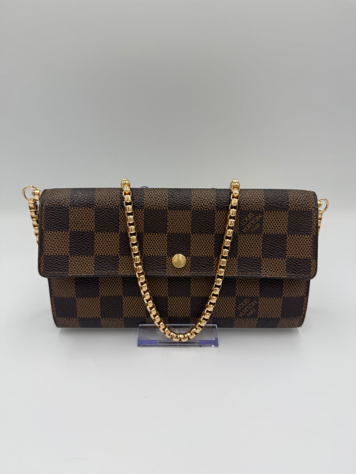 Louis Vuitton Damier Ebene Sarah Wallet CA1003