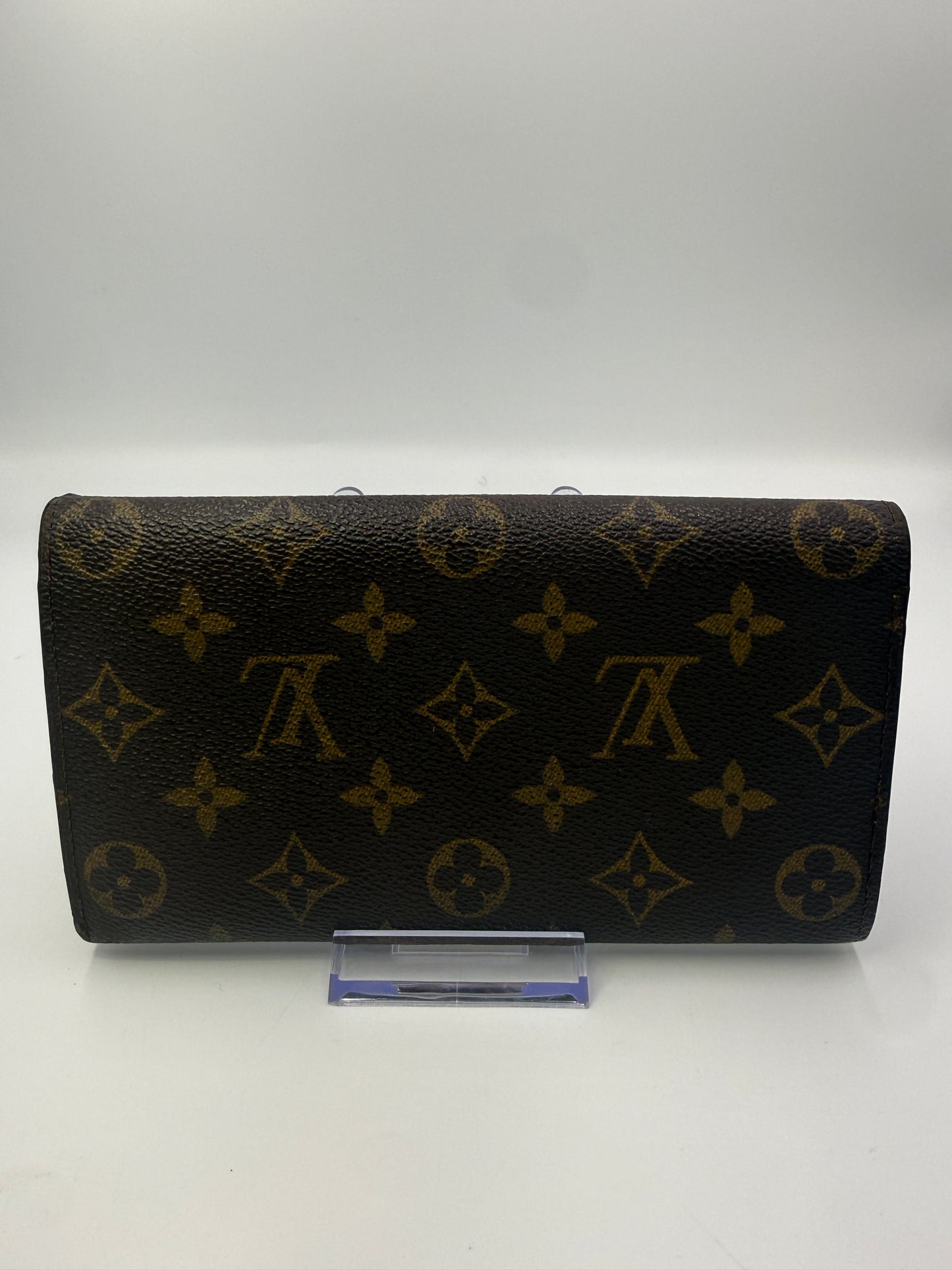 Louis Vuitton Monogram Coated Canvas Sarah Wallet CA0937