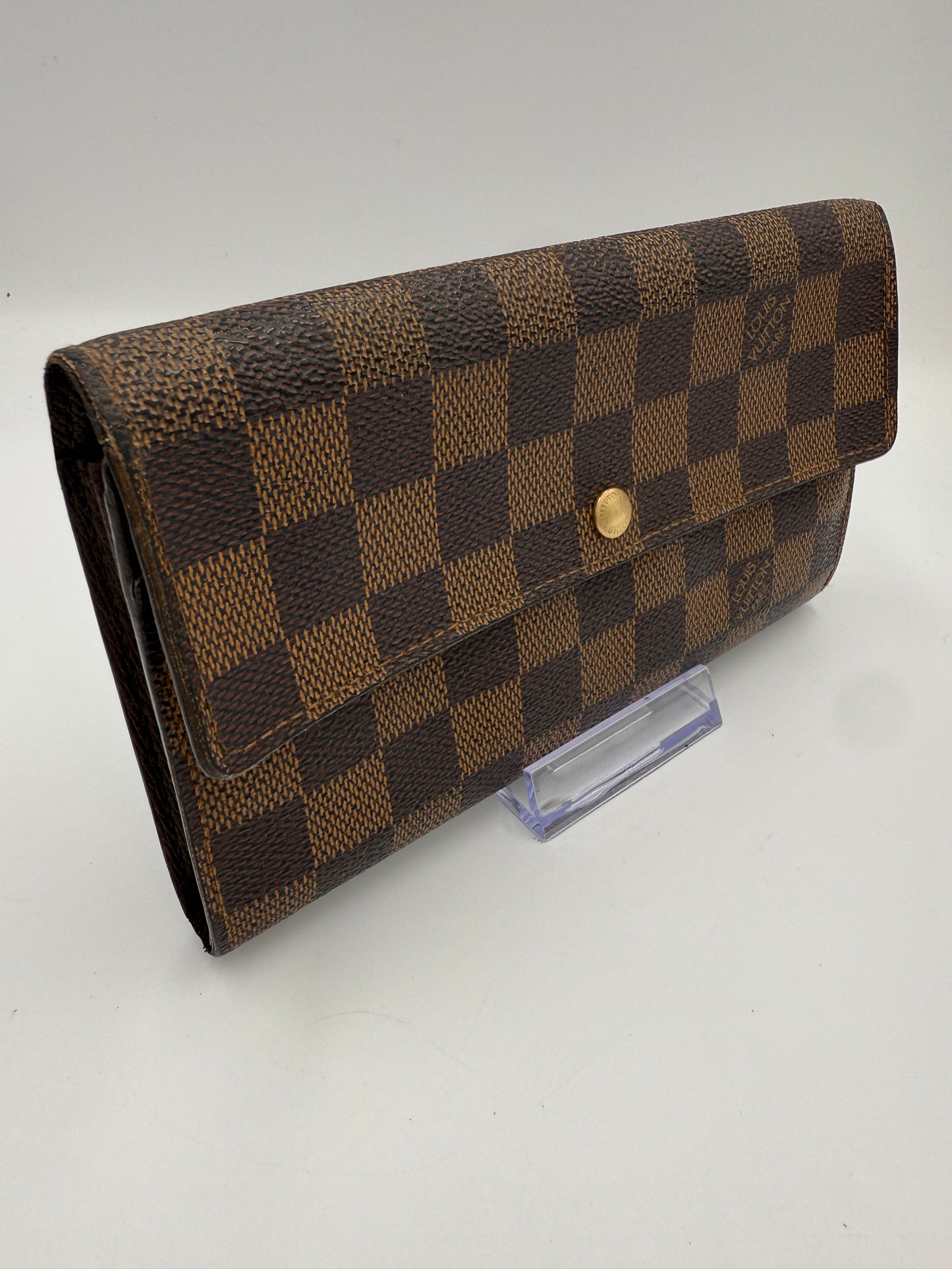 Louis Vuitton Damier Ebene Sarah Wallet CA1003