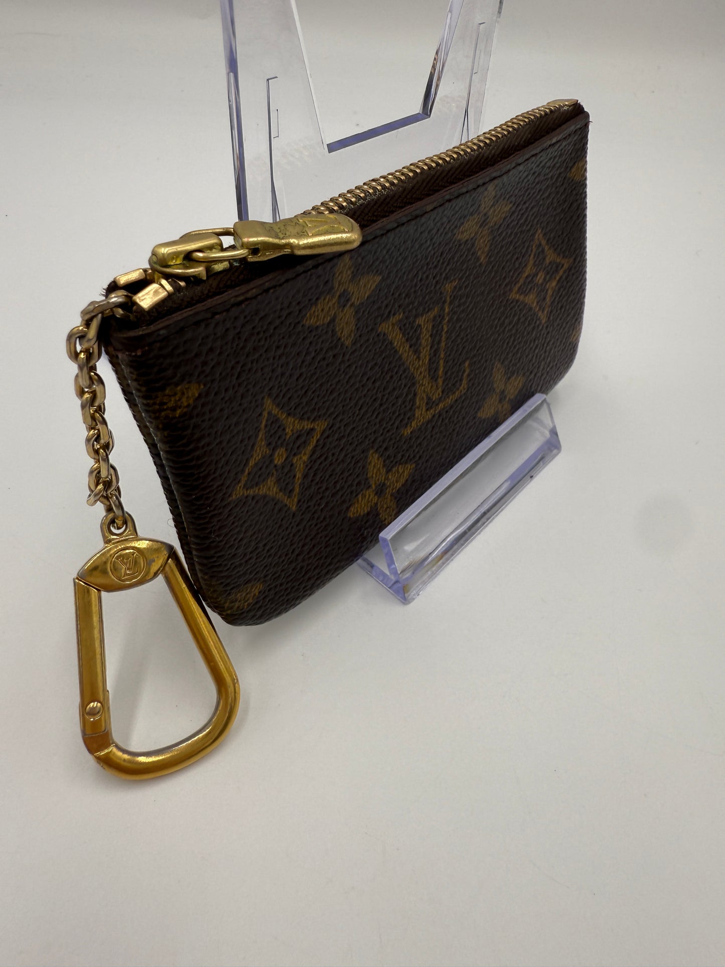 Louis Vuitton Monogram Coated Canvas Key Cles SD0021