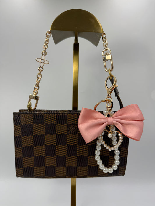 Louis Vuitton Damier Ebene Canvas Bucket Pochette 17 cm SP1011