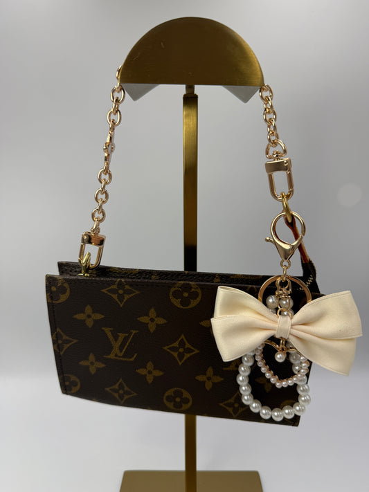 Louis Vuitton Monogram Canvas Bucket Pochette 17 cm SD0031
