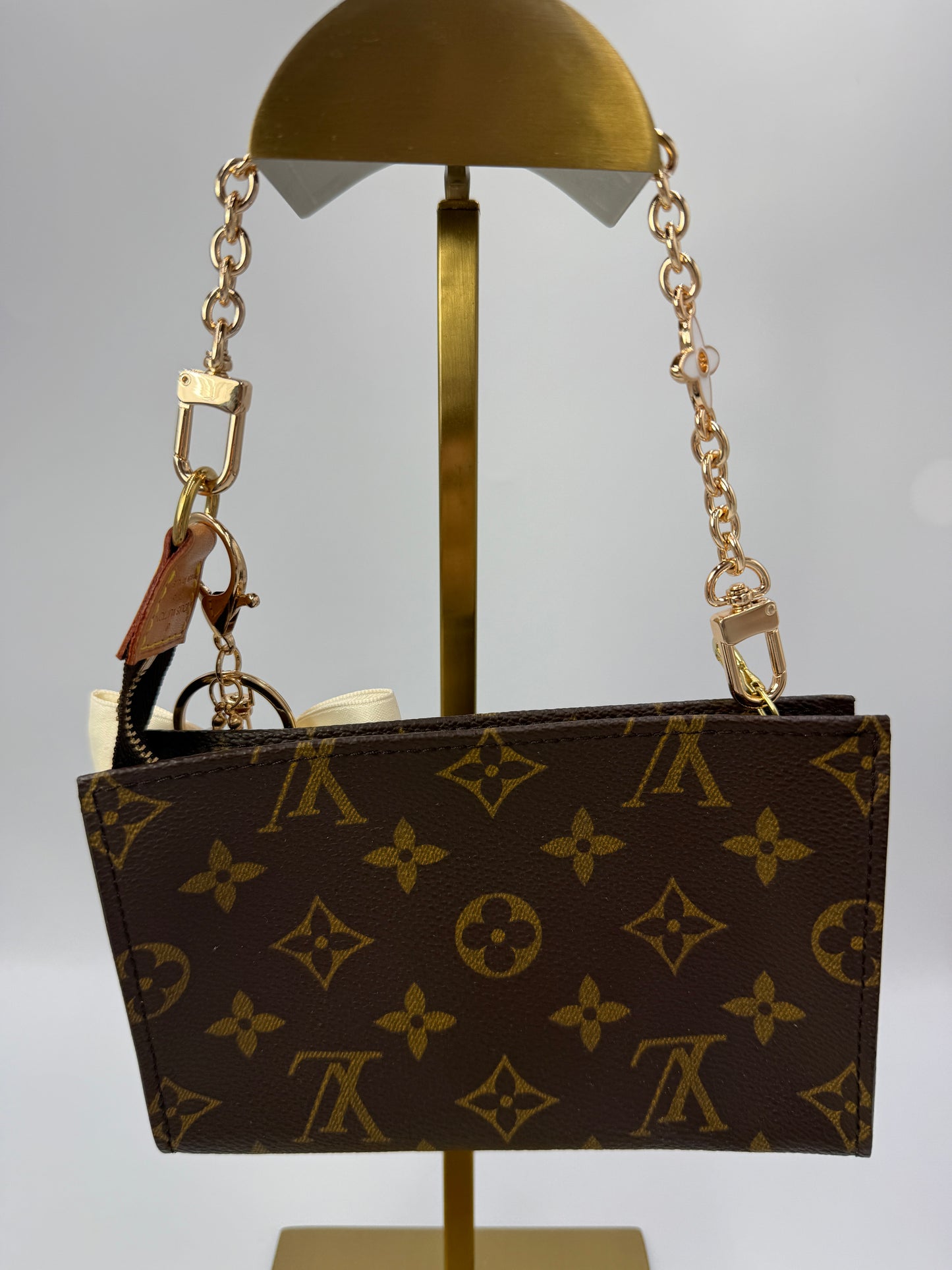 Louis Vuitton Monogram Canvas Bucket Pochette 17 cm SD0031