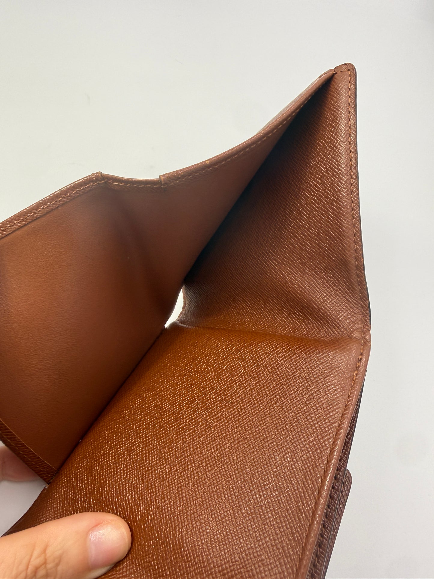 Louis Vuitton Monogram Coated Canvas Elise Wallet TH0094