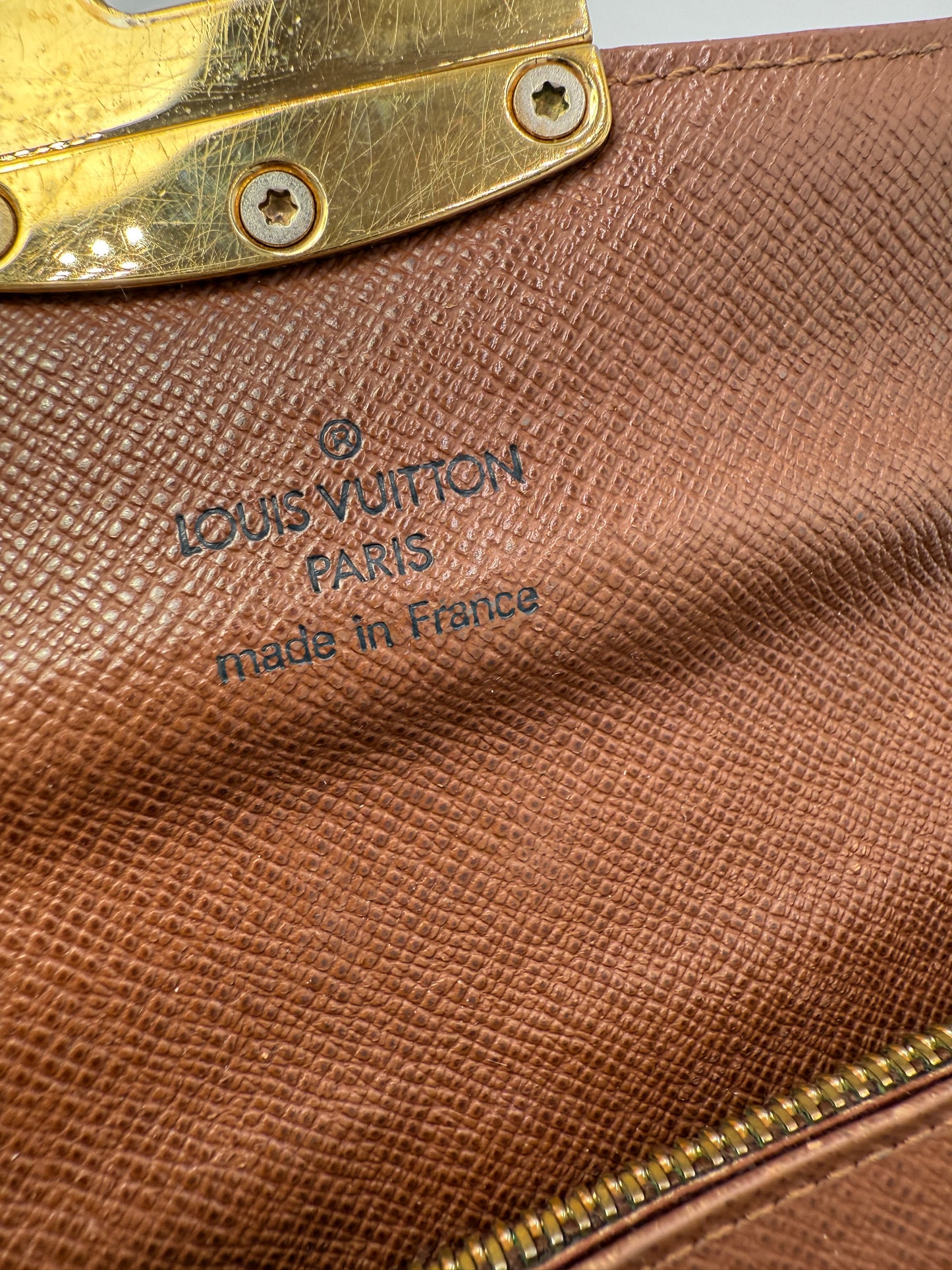 Louis Vuitton Monogram Coated Canvas Quilted Sarah Wallet SP2121