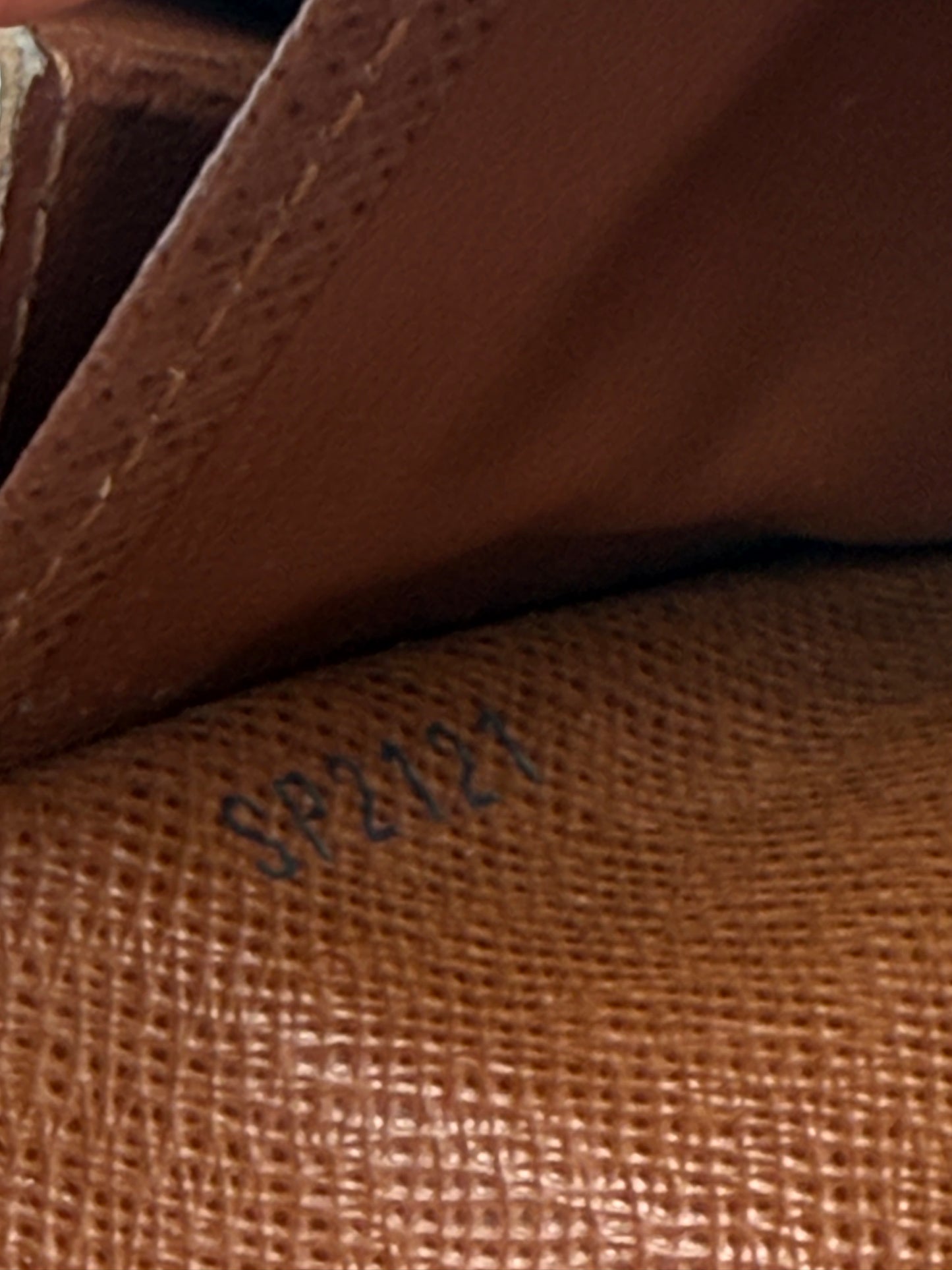 Louis Vuitton Monogram Coated Canvas Quilted Sarah Wallet SP2121