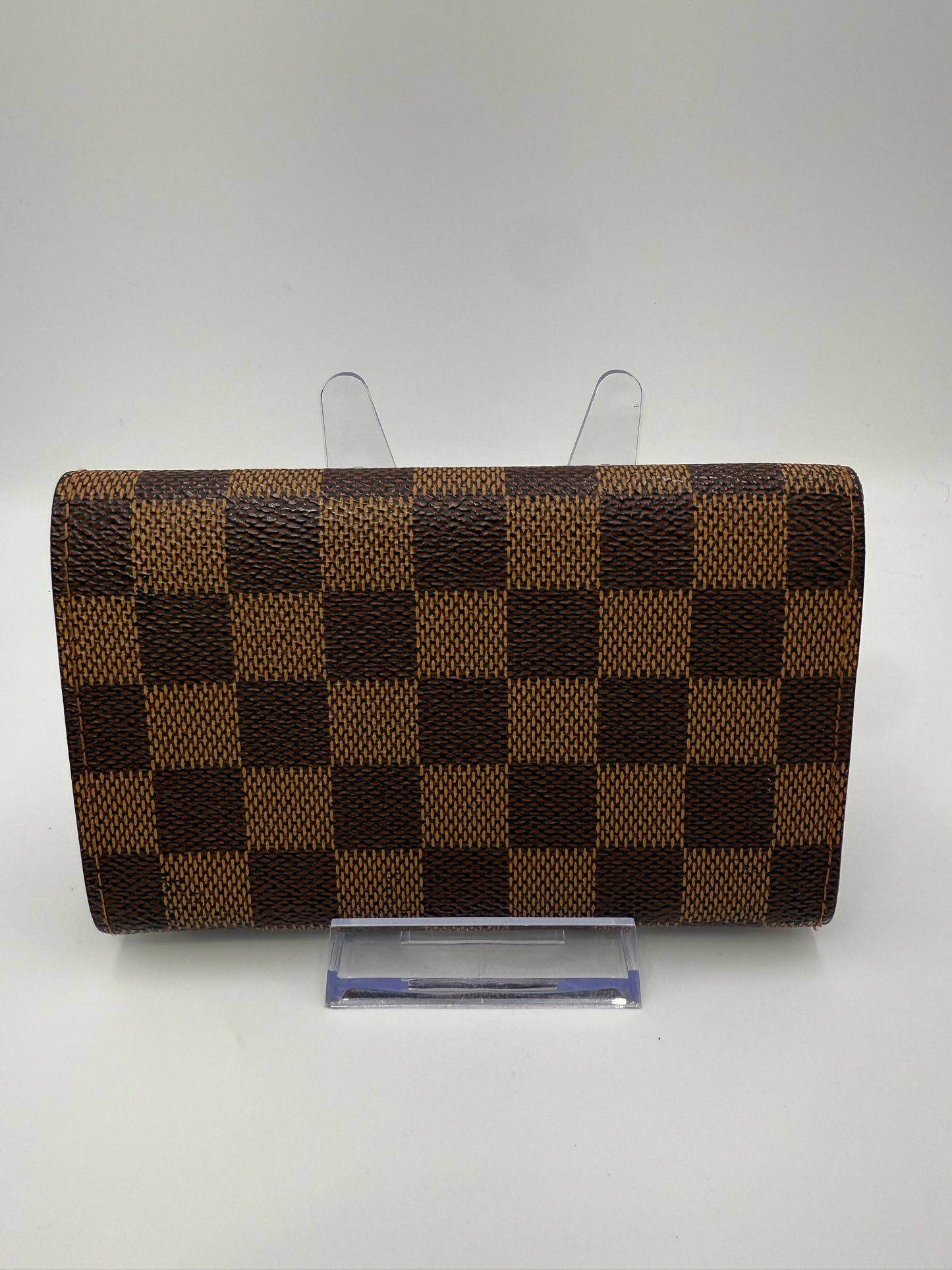 Louis Vuitton Damier Ebene Porte Monnaie Tresor Wallet CA0023