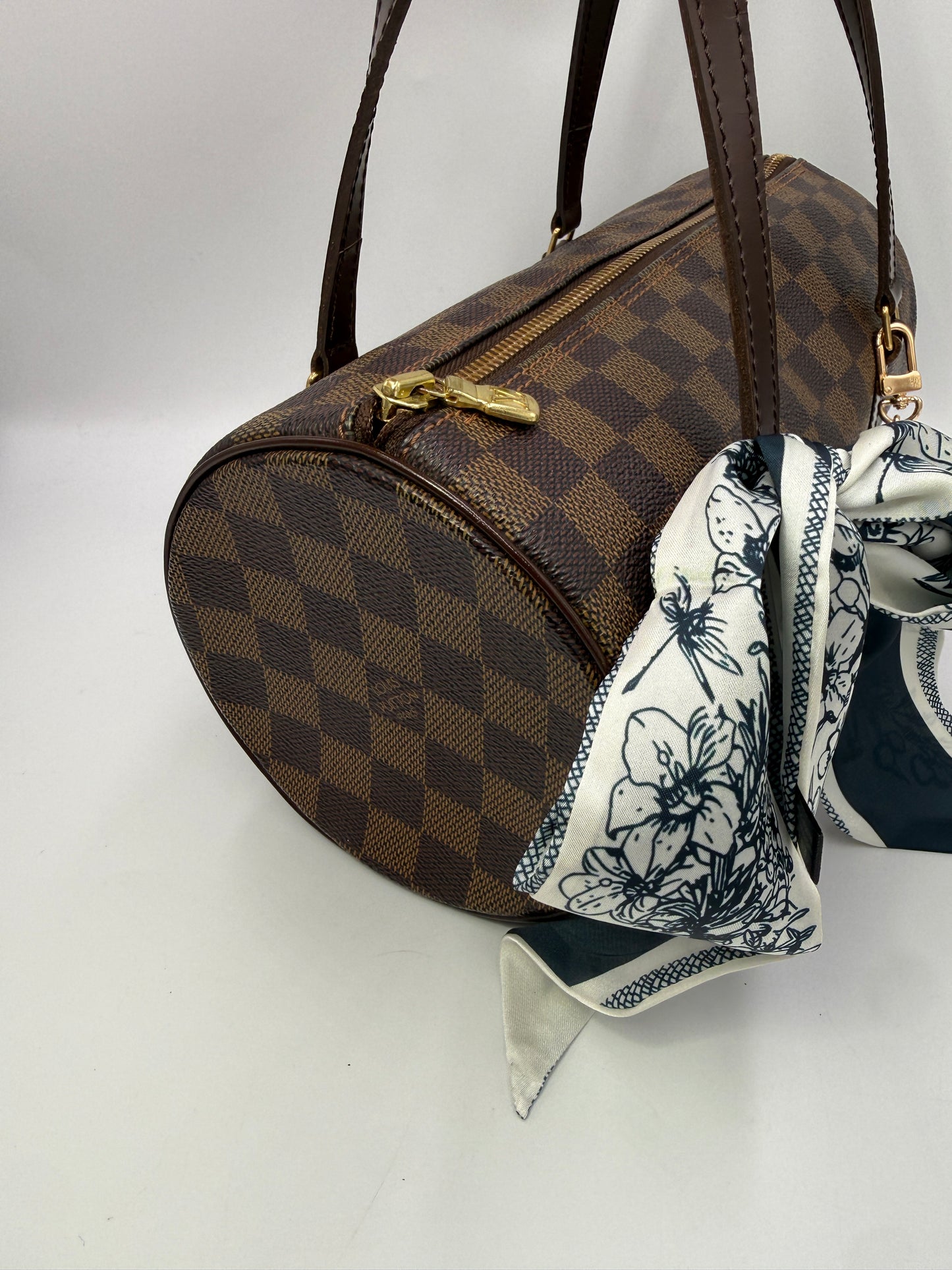 Louis Vuitton Damier Ebene Coated Canvas Papillon 26 DU0096