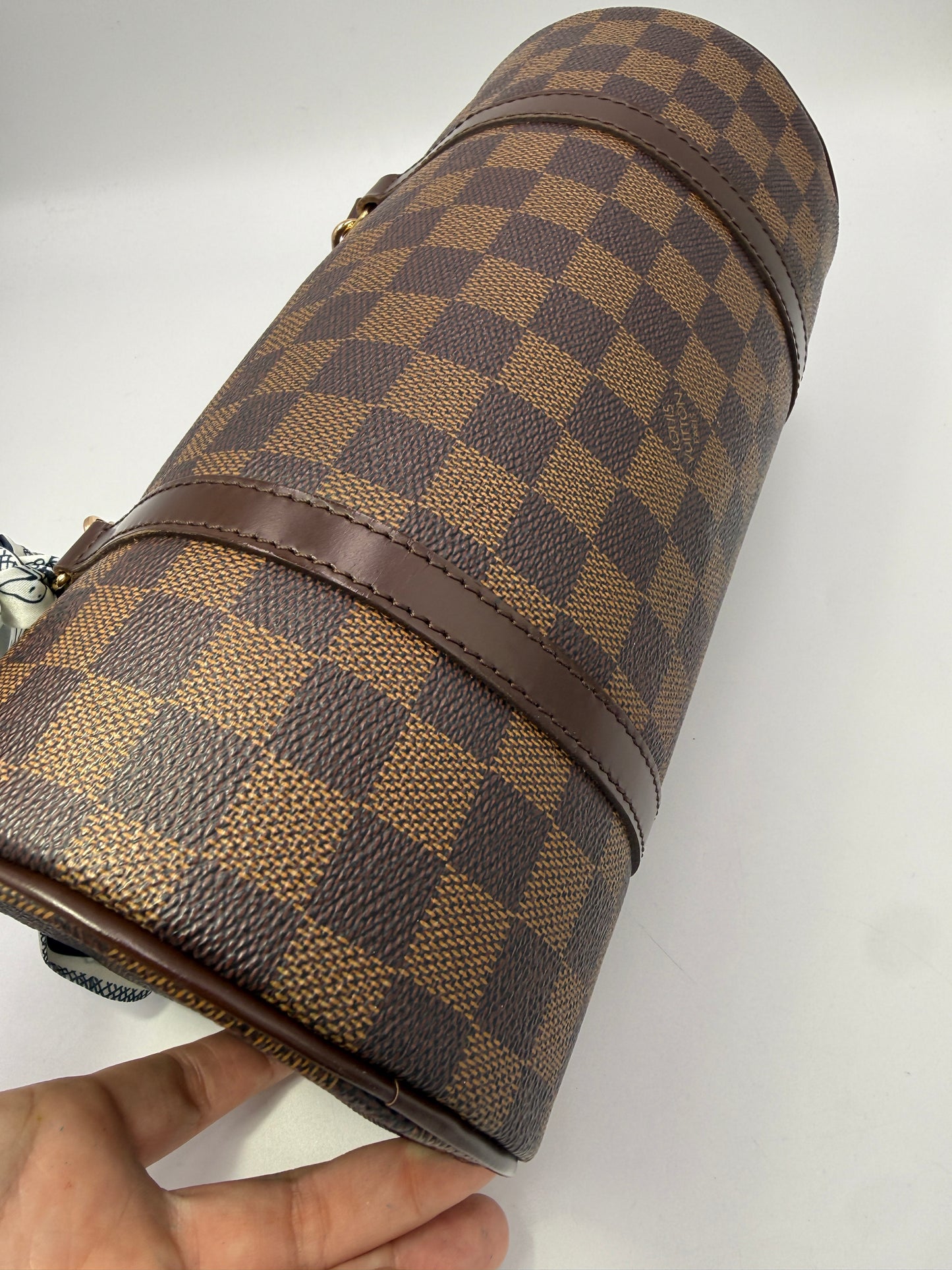 Louis Vuitton Damier Ebene Coated Canvas Papillon 26 DU0096