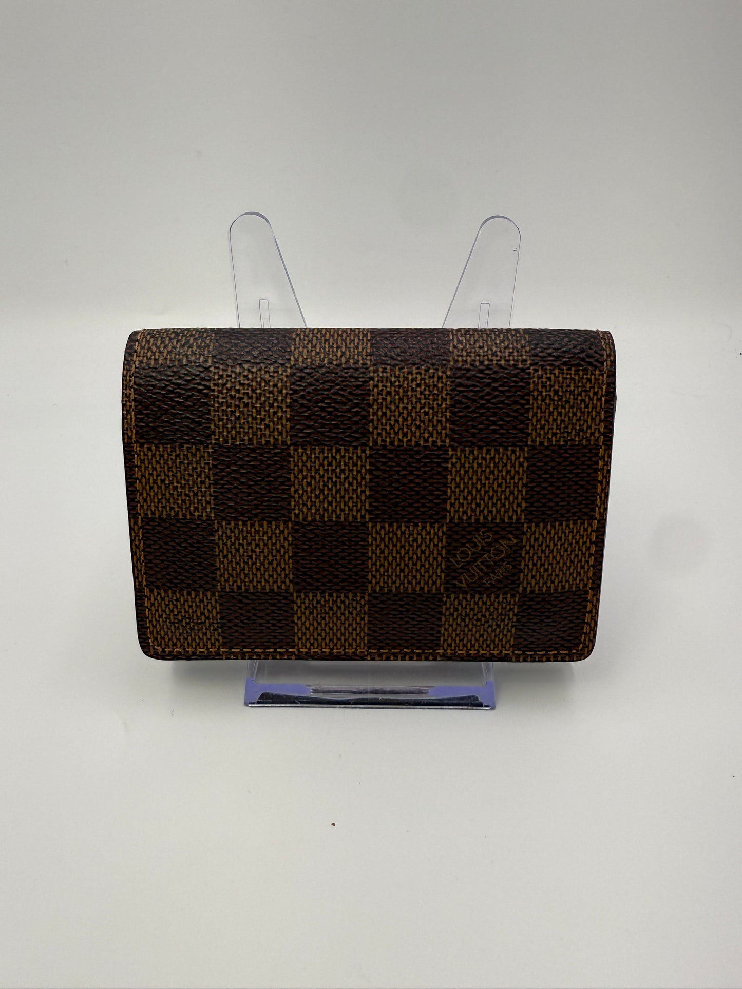 Louis Vuitton Damier Ebene Compact Card Holder CA1020