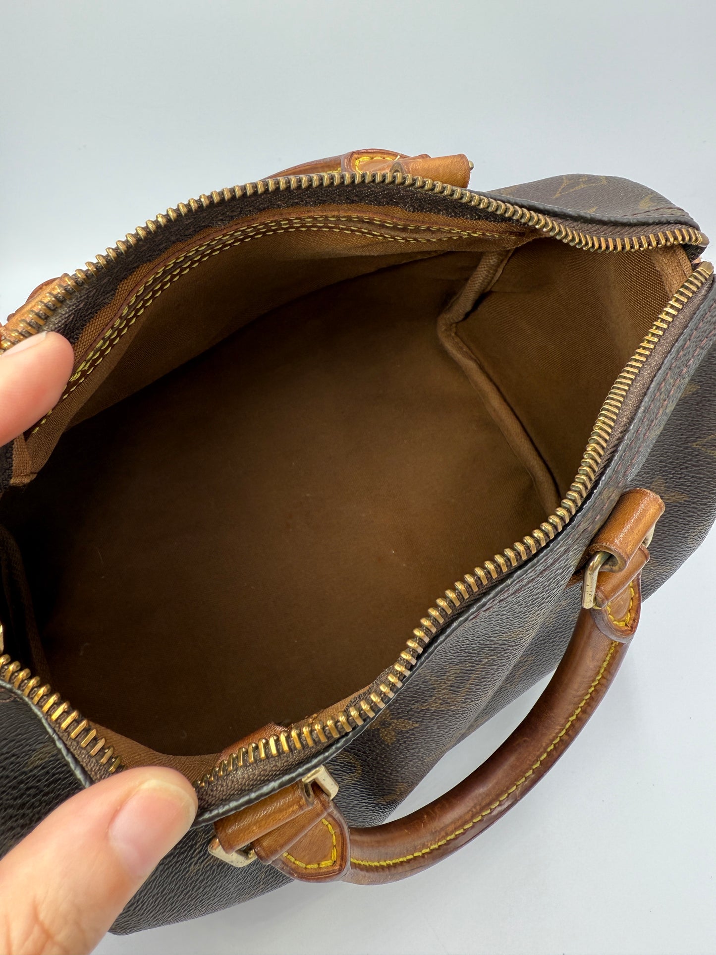 Louis Vuitton Monogram Coated Canvas Speedy 25 SP1909