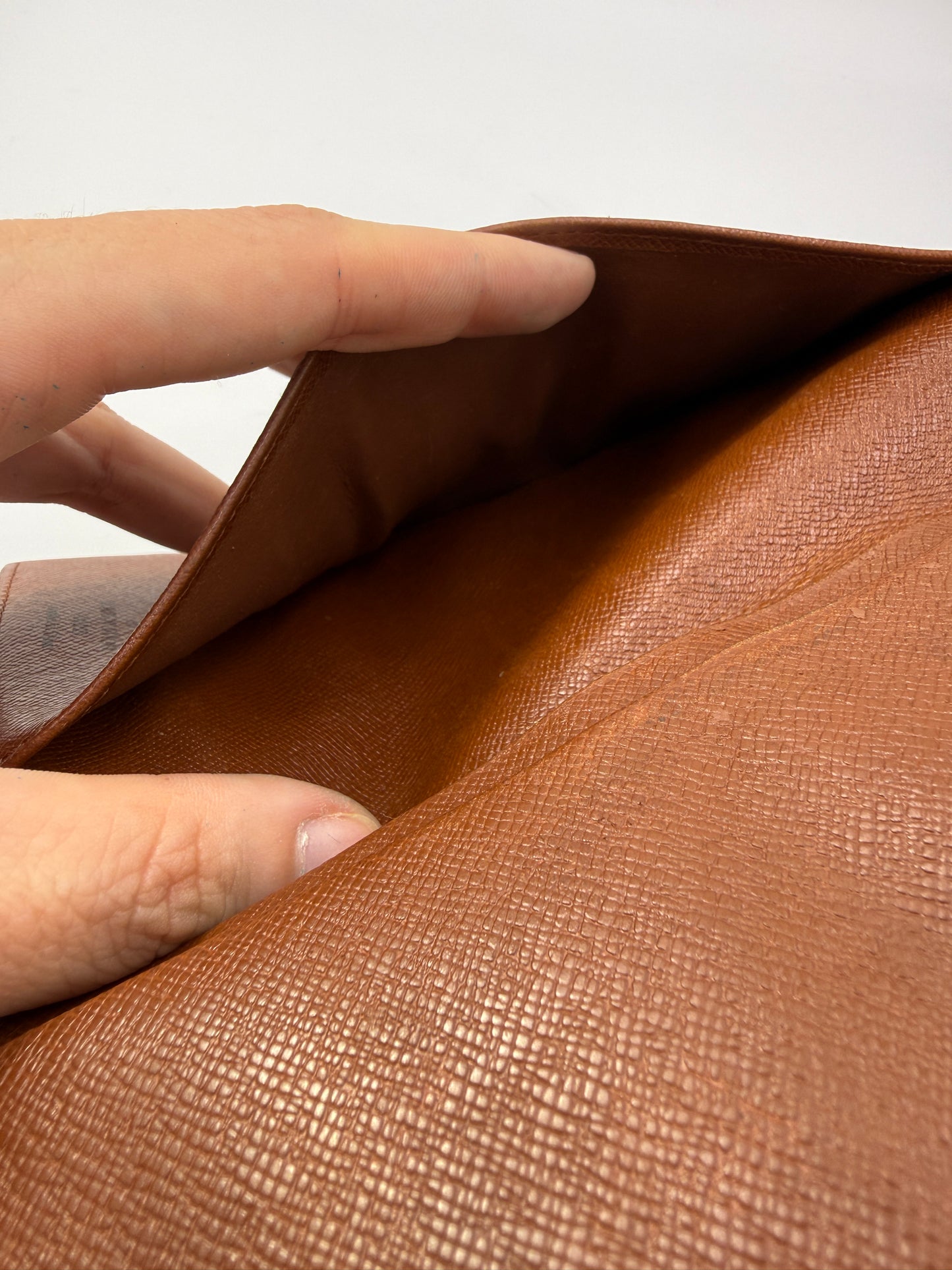 Louis Vuitton Monogram Canvas Long Bifold Wallet Notebook Cover