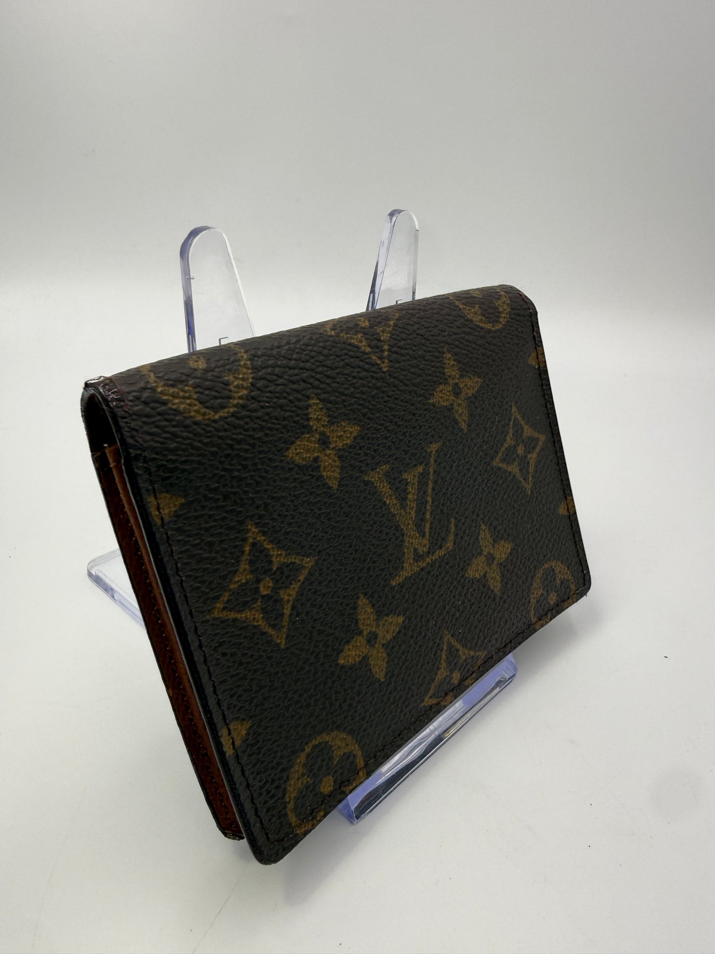 Louis Vuitton Monogram Coated Canvas Compact ID Wallet CT1000