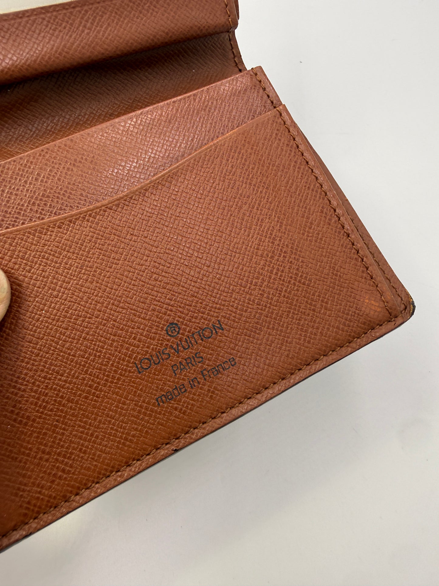 Louis Vuitton Monogram Coated Canvas Compact ID Wallet CT1000