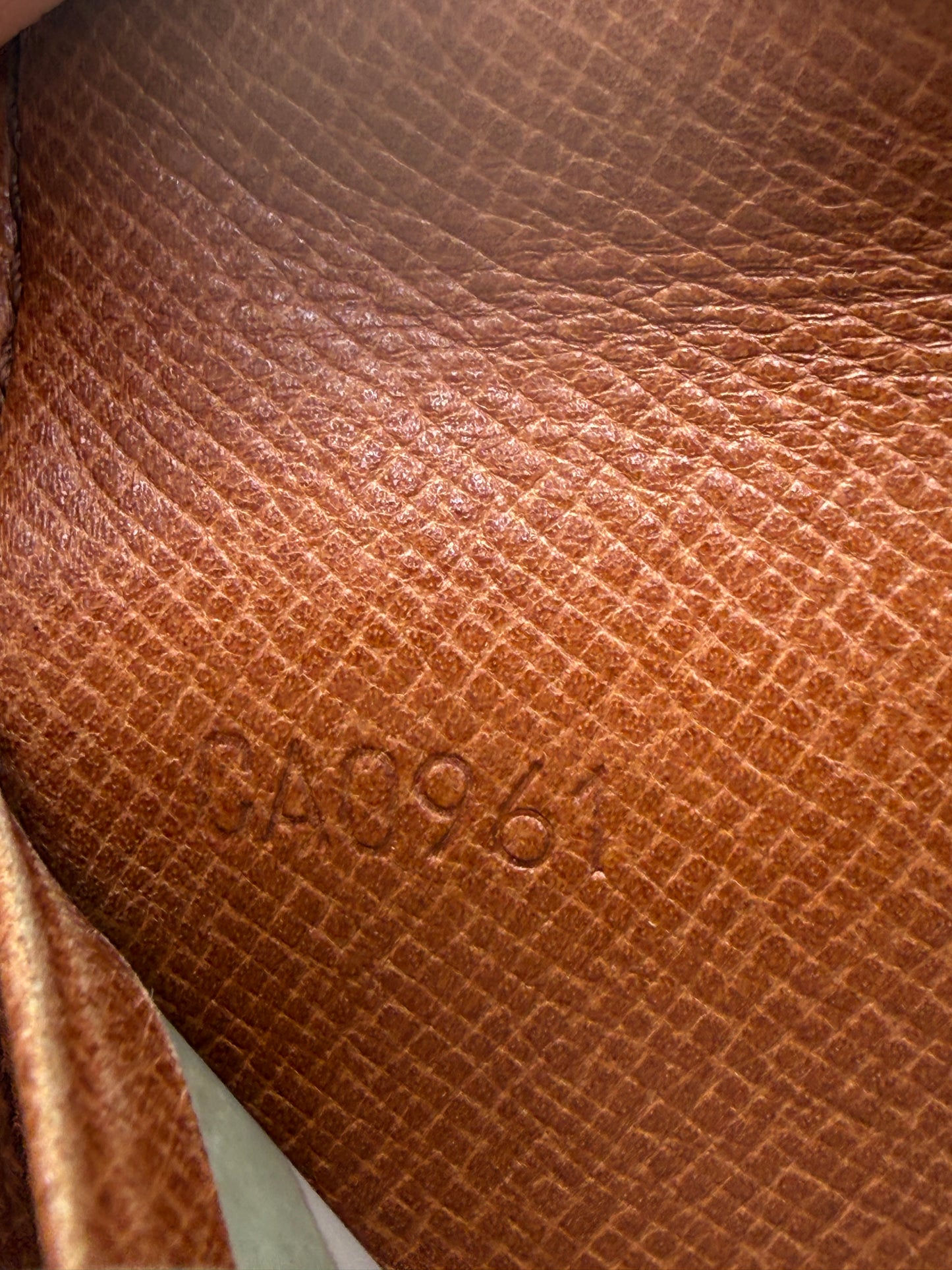 LV Monogram Coated Canvas ID Holder CA0961