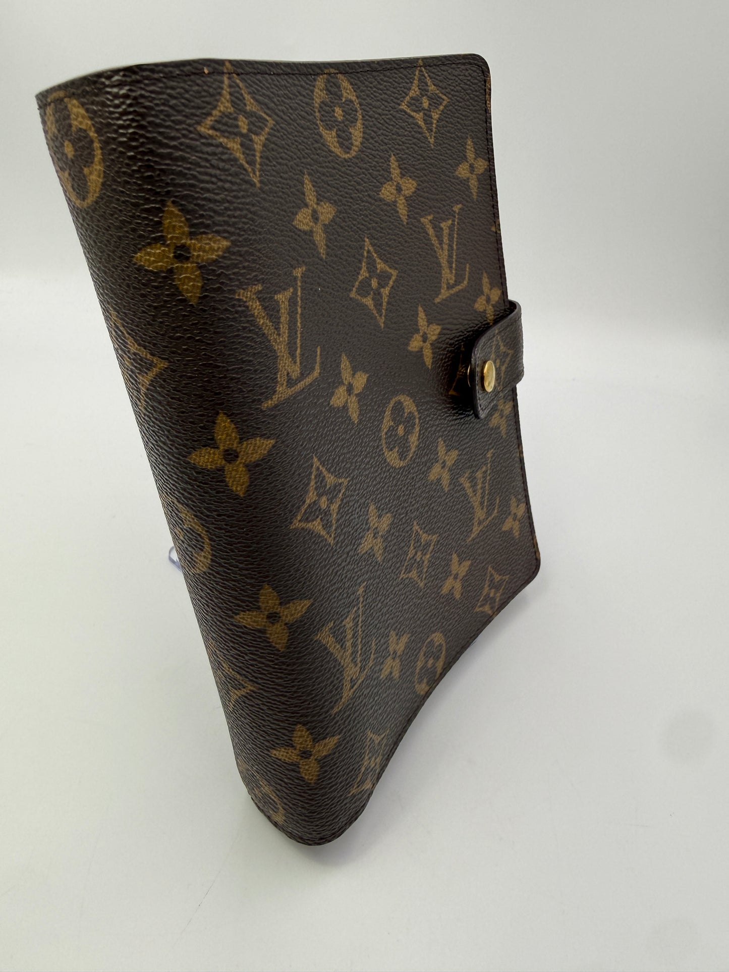 Louis Vuitton Monogram Coated Canvas Agenda MM SP1014