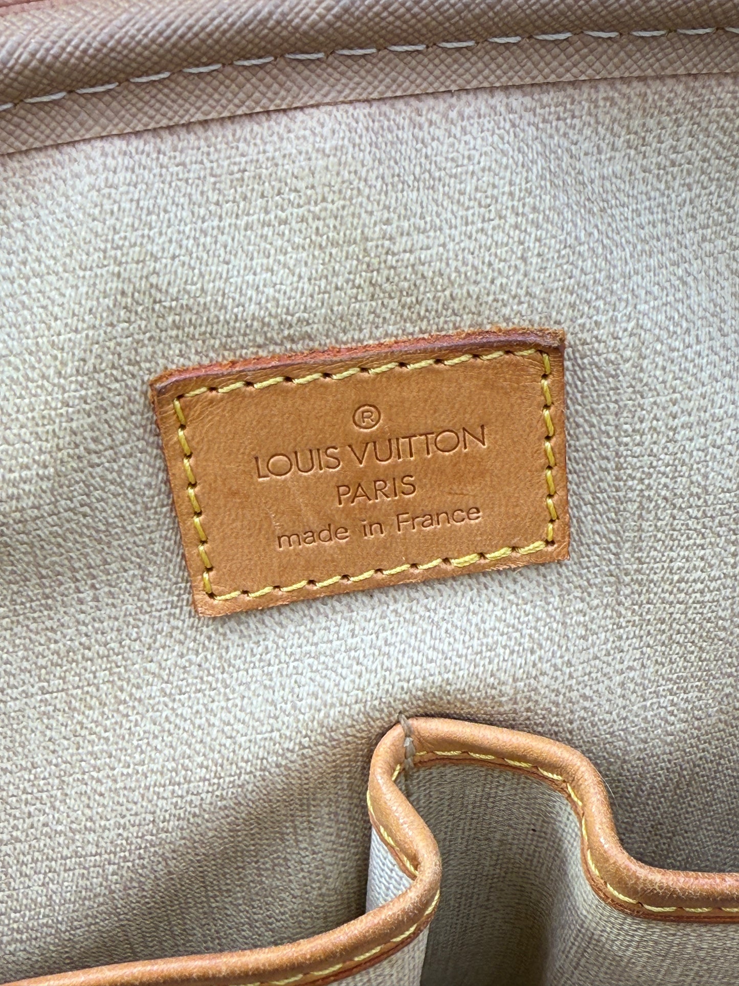 Louis Vuitton Monogram Coated Canvas Trouville BA0034