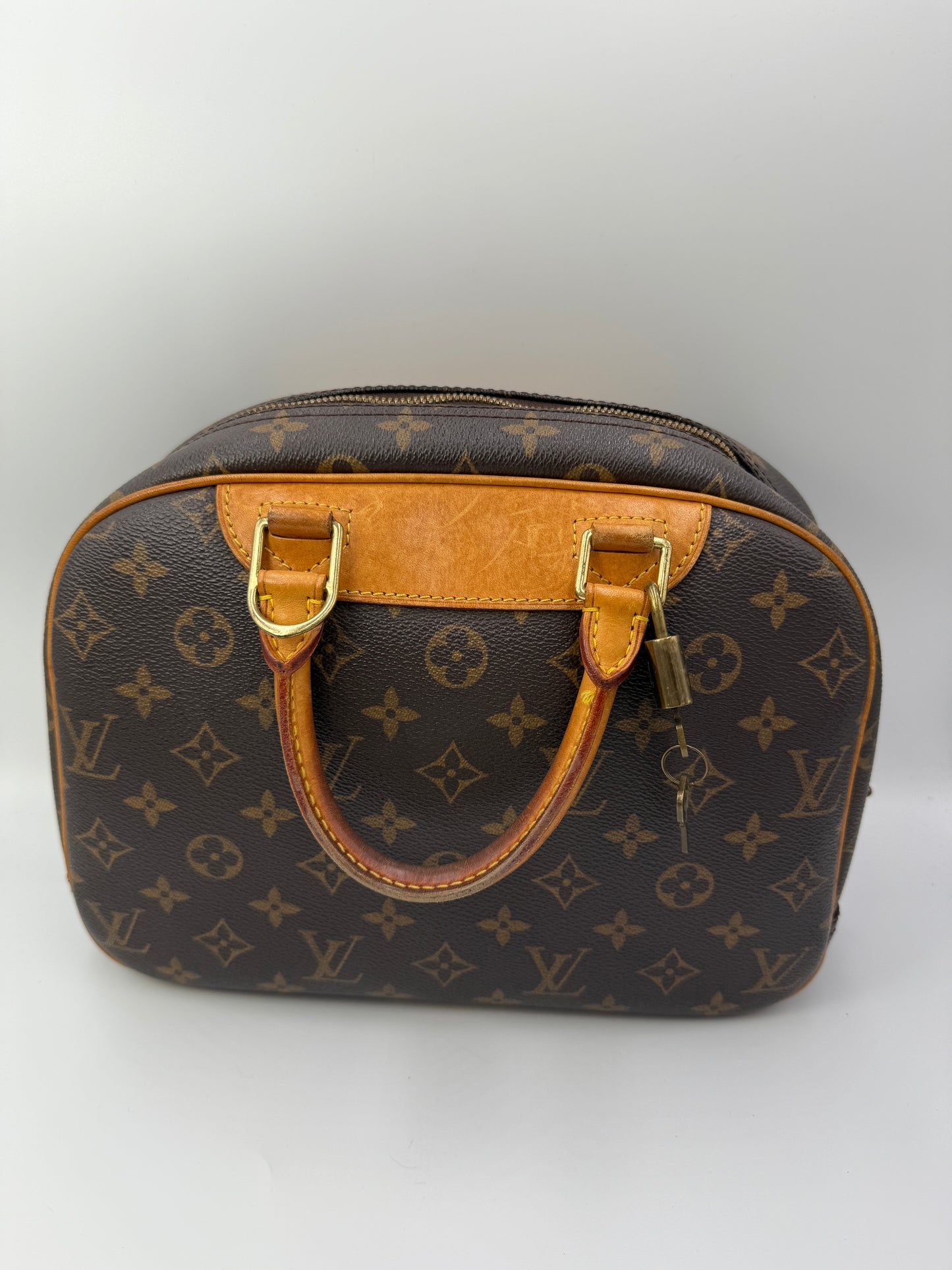 Louis Vuitton Monogram Coated Canvas Trouville BA0034