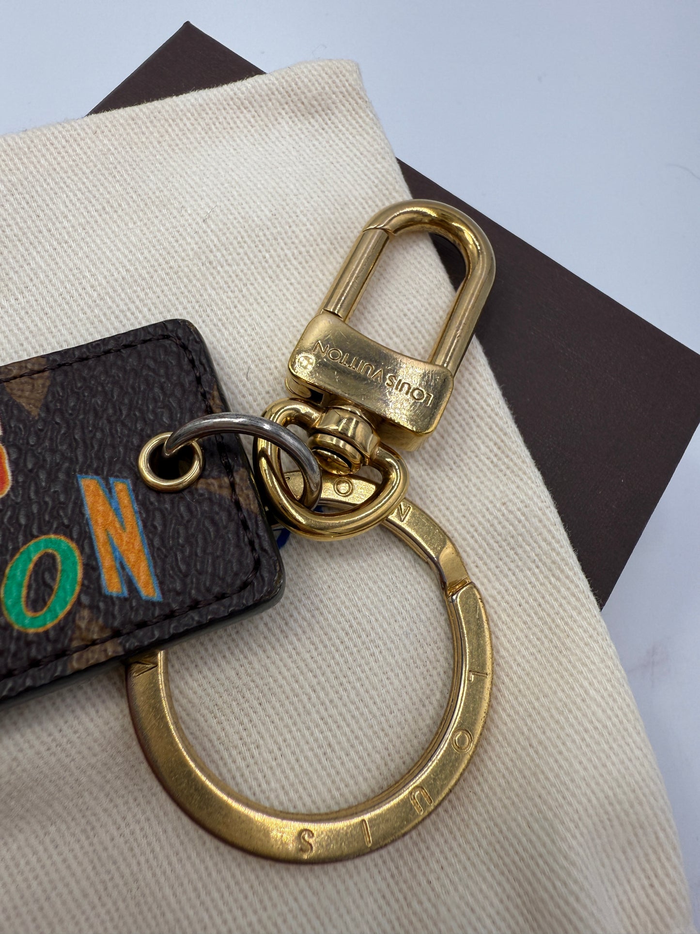 Louis Vuitton x NBA Monogram Coated Canvas Bag Charm