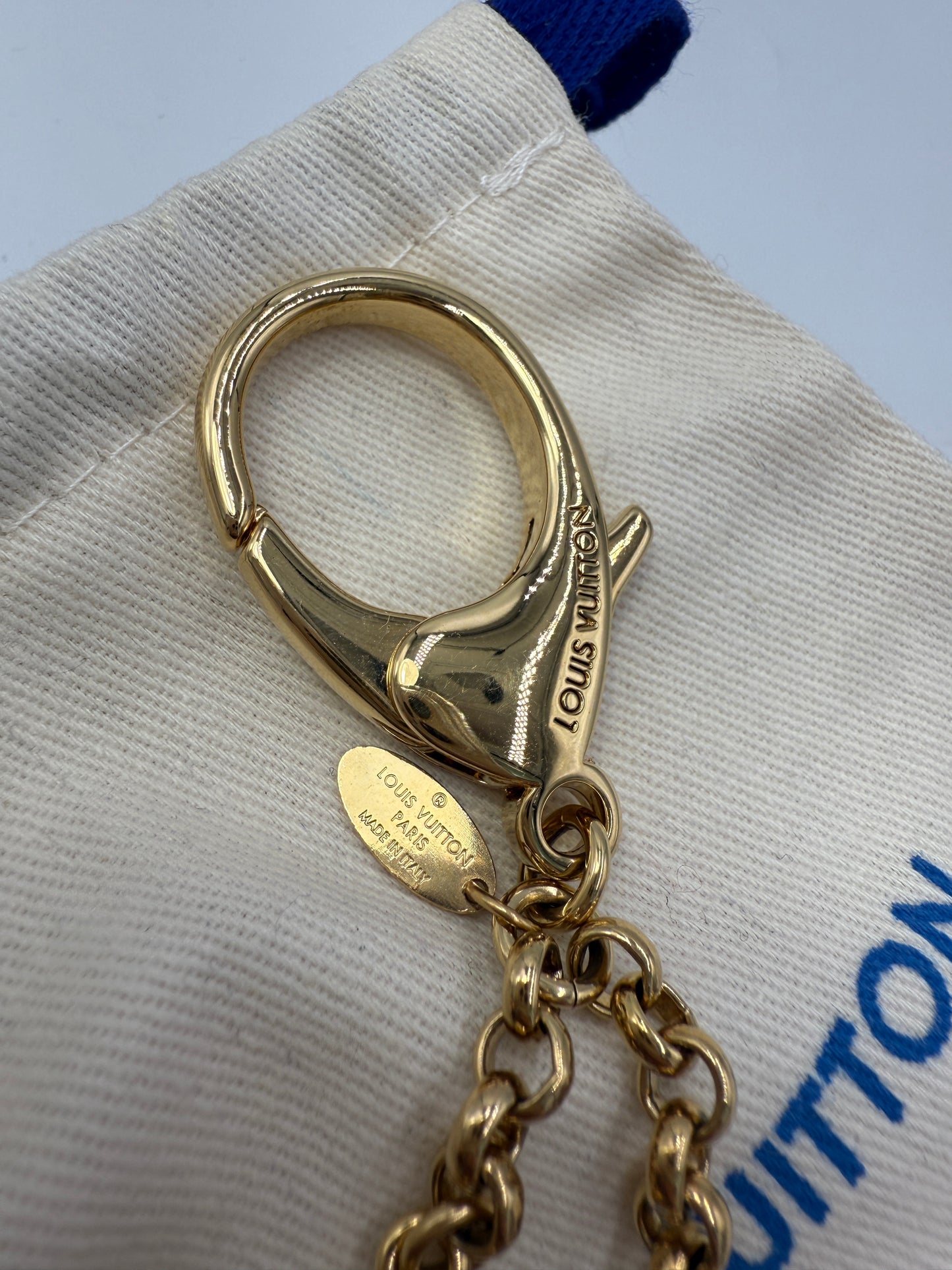 Louis Vuitton Gold Metal Dragonfly Bag Charm DP0113