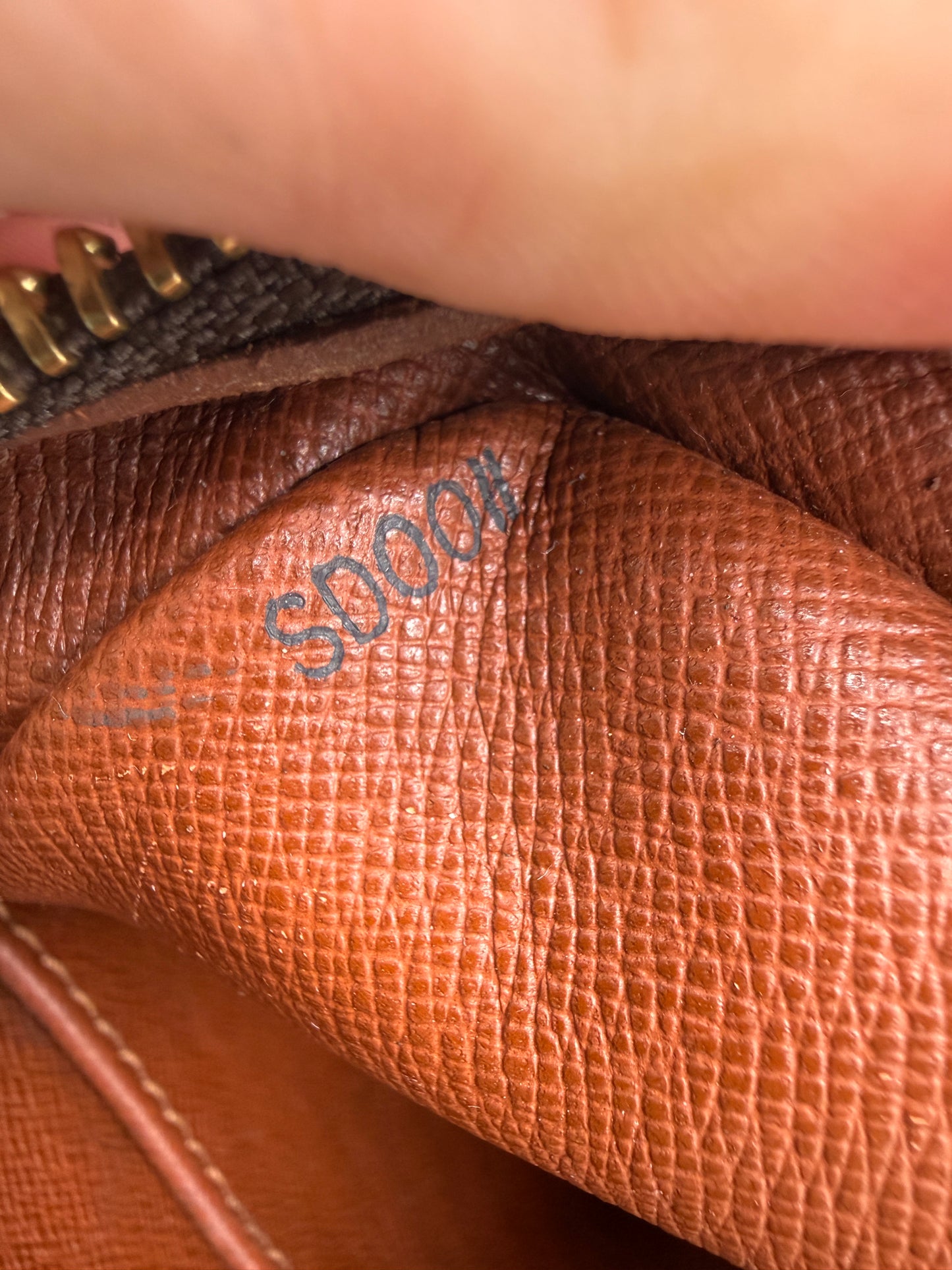 Louis Vuitton Monogram Coated Canvas Danube Crossbody SD0011