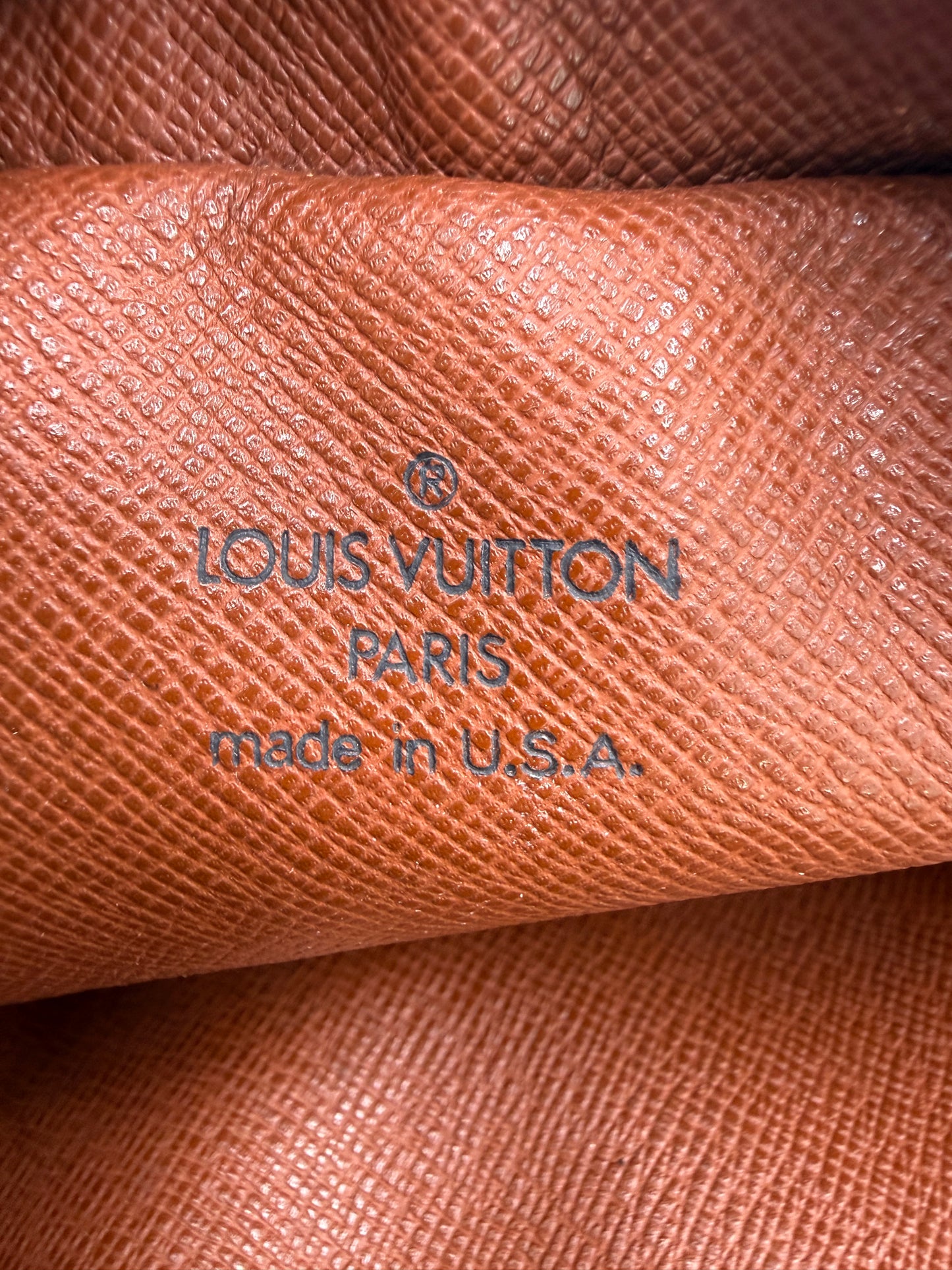 Louis Vuitton Monogram Coated Canvas Danube Crossbody SD0011