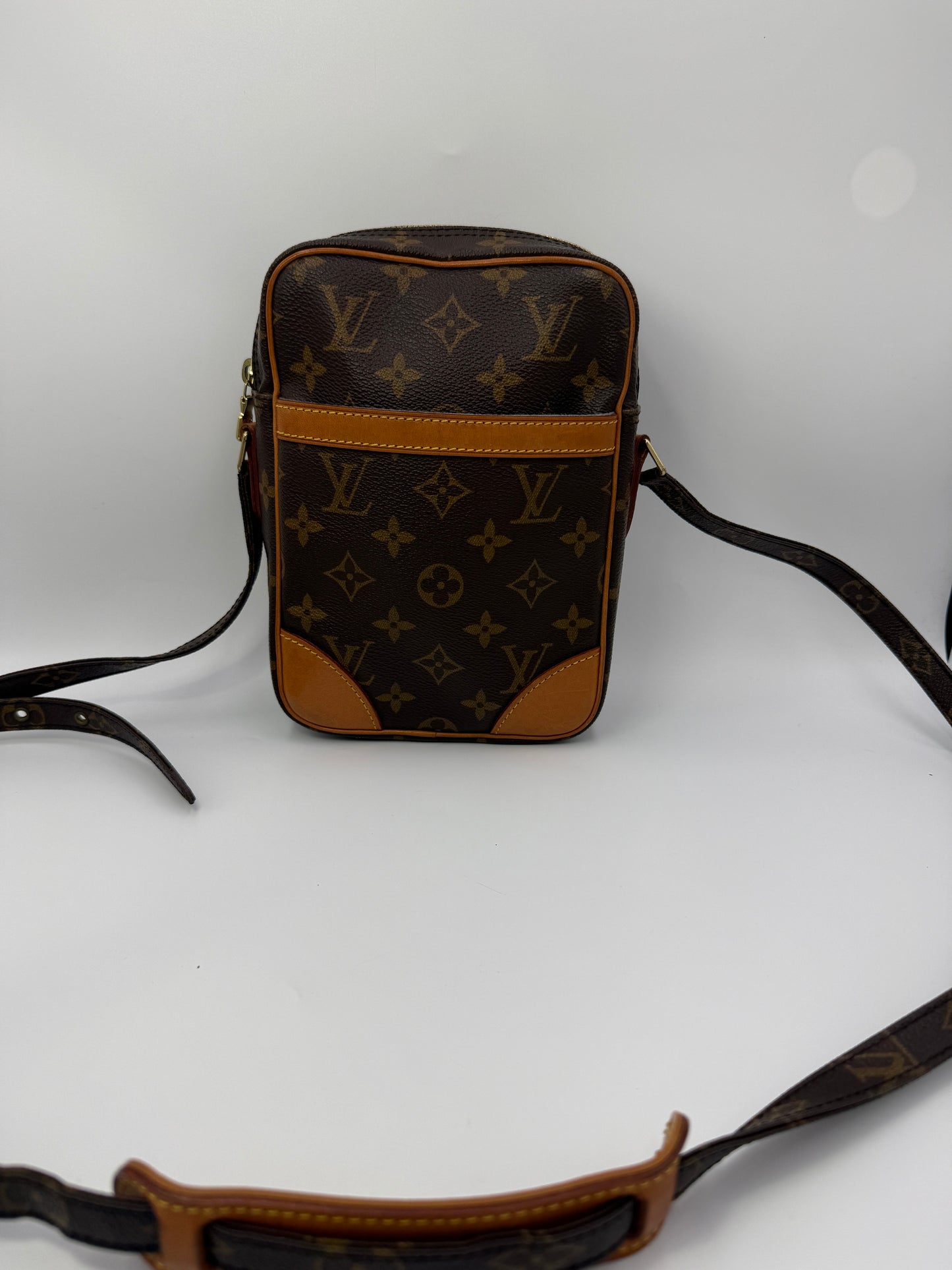 Louis Vuitton Monogram Coated Canvas Danube Crossbody SD0011