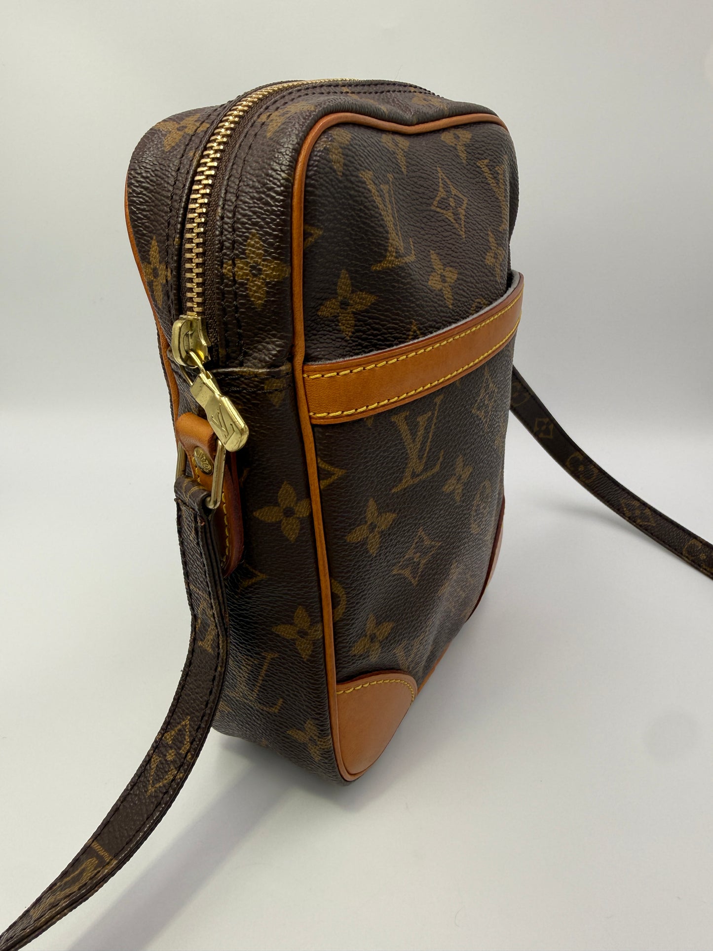 Louis Vuitton Monogram Coated Canvas Danube Crossbody SD0011