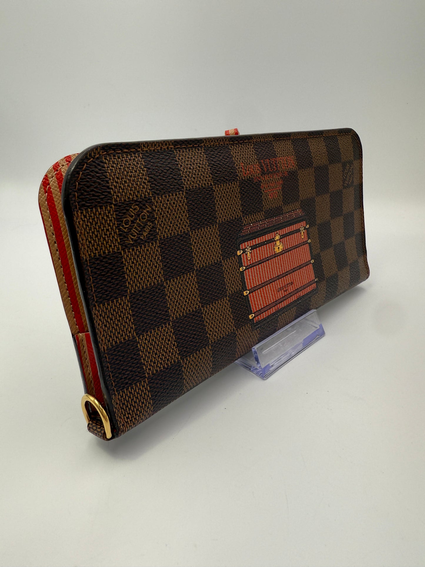 Limited Edition Louis Vuitton Damier Ebene Trunks and Locks Insolite CA2173