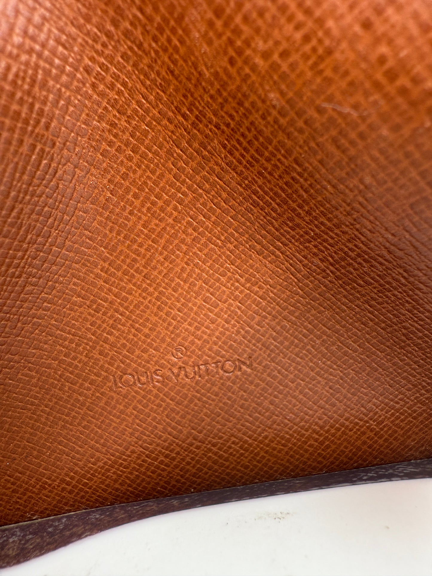 LV Monogram Coated Canvas ID Holder Compact Wallet CA0911