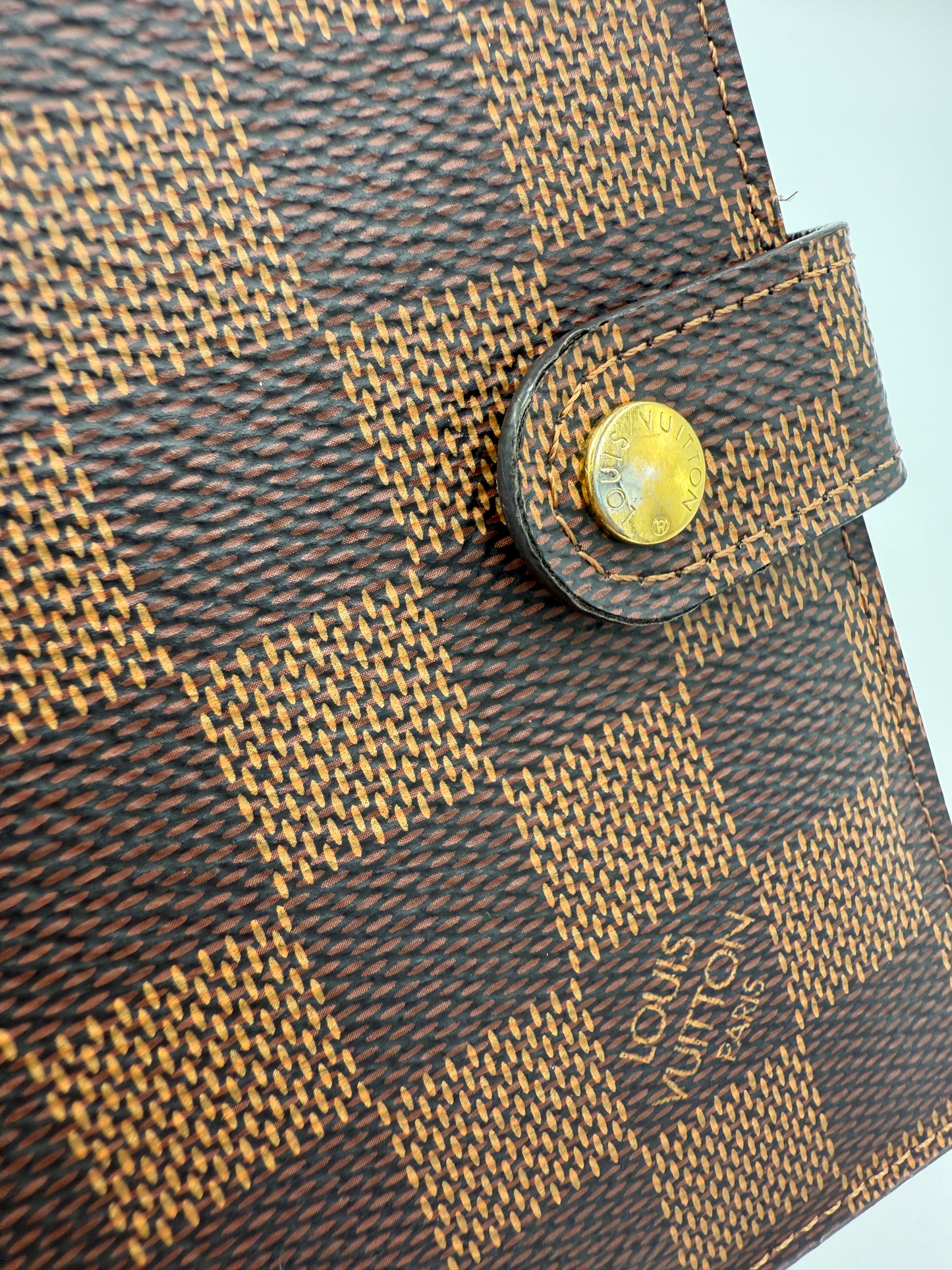 Louis Vuitton Damier Ebene Agenda PM RA0118