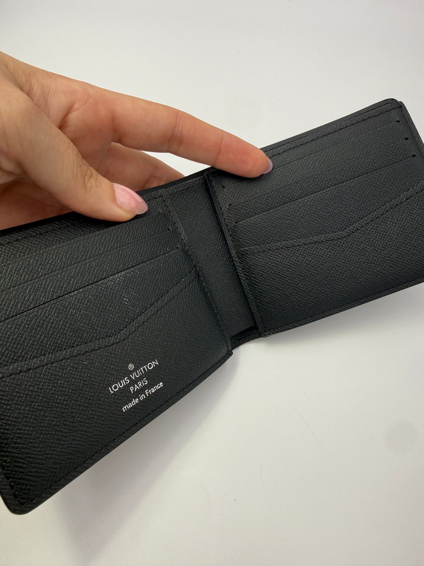 Louis Vuitton Damier Graphite Slender Bifold Wallet SP0280