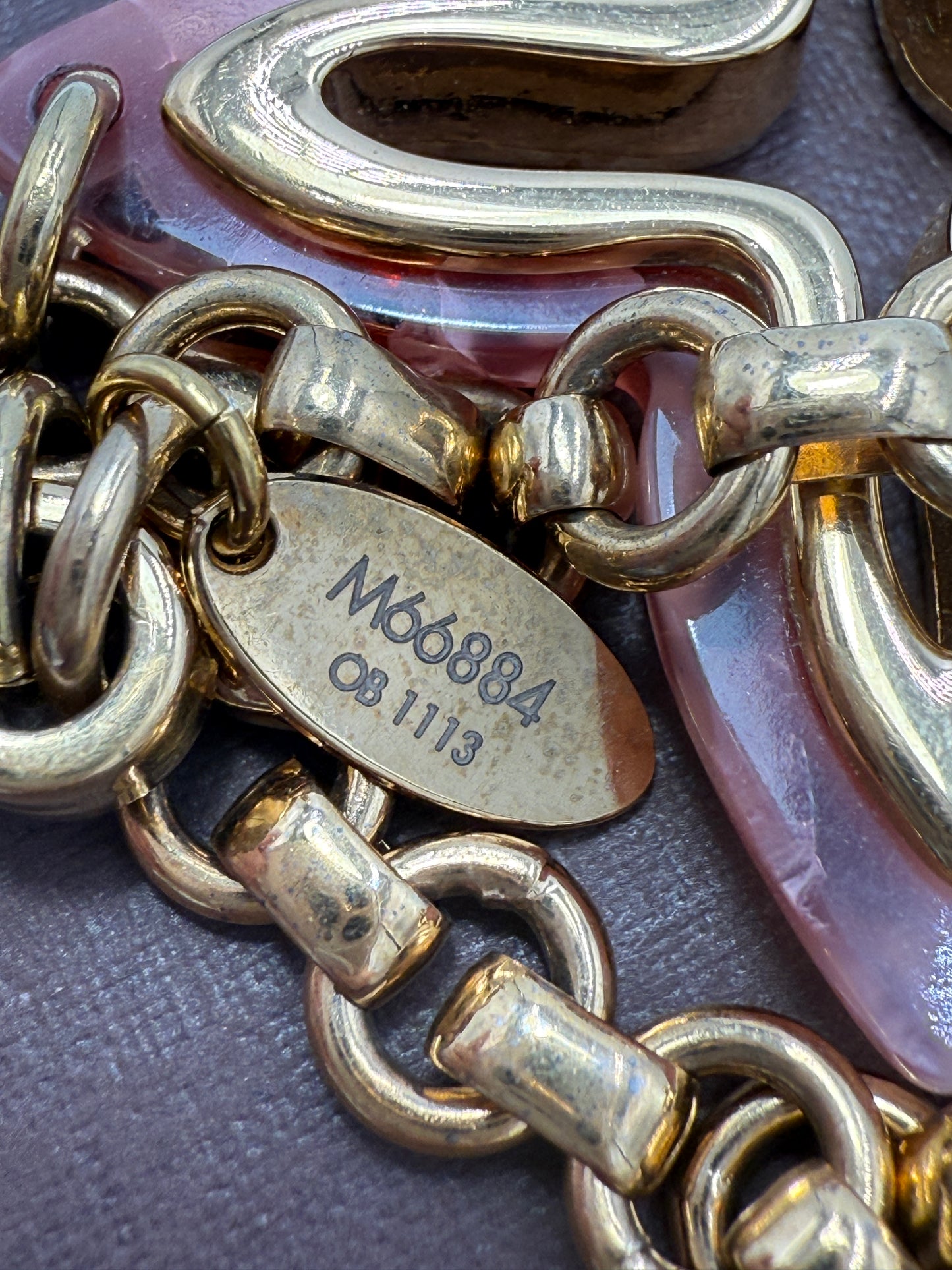 Louis Vuitton Resin Bijoux Sac Insolence Bag Charm OB1113
